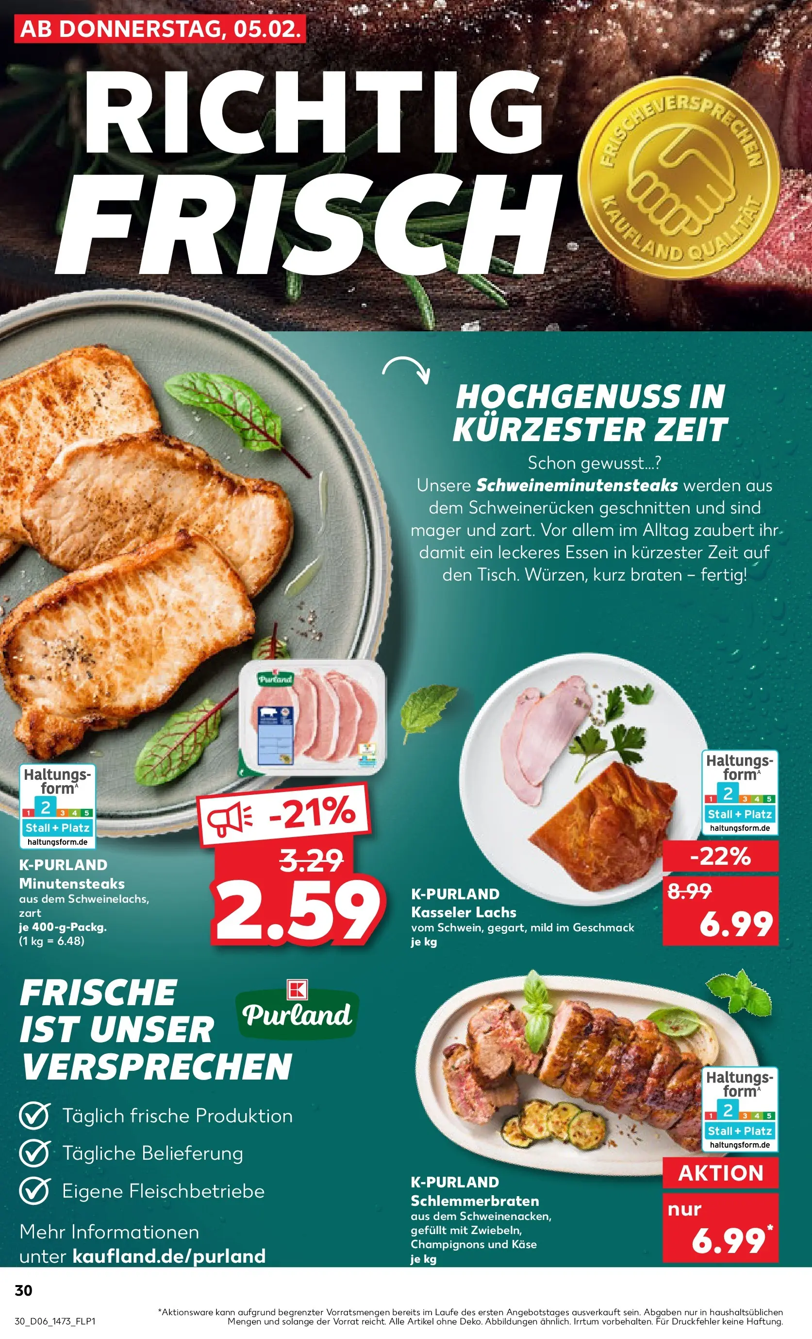 Prospekt Kaufland ab 04.02.2026 » Angebote Online zum Blättern | Seite: 30