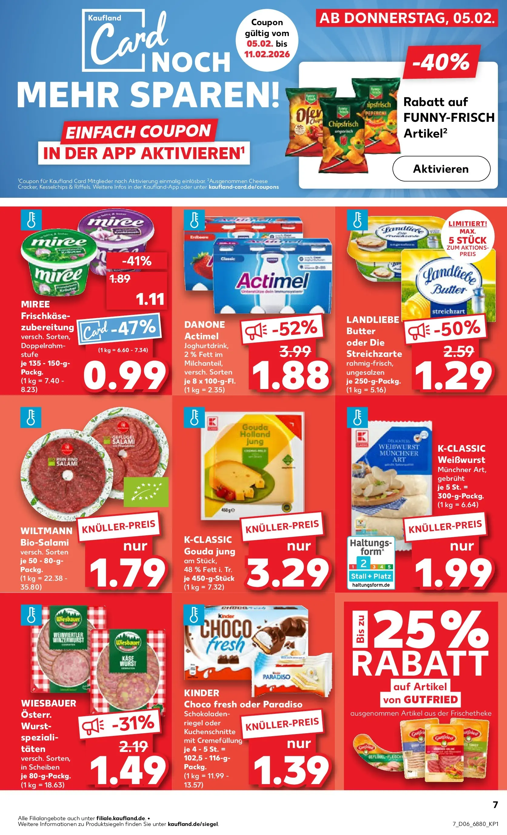 Prospekt Kaufland ab 04.02.2026 » Angebote Online zum Blättern | Seite: 7