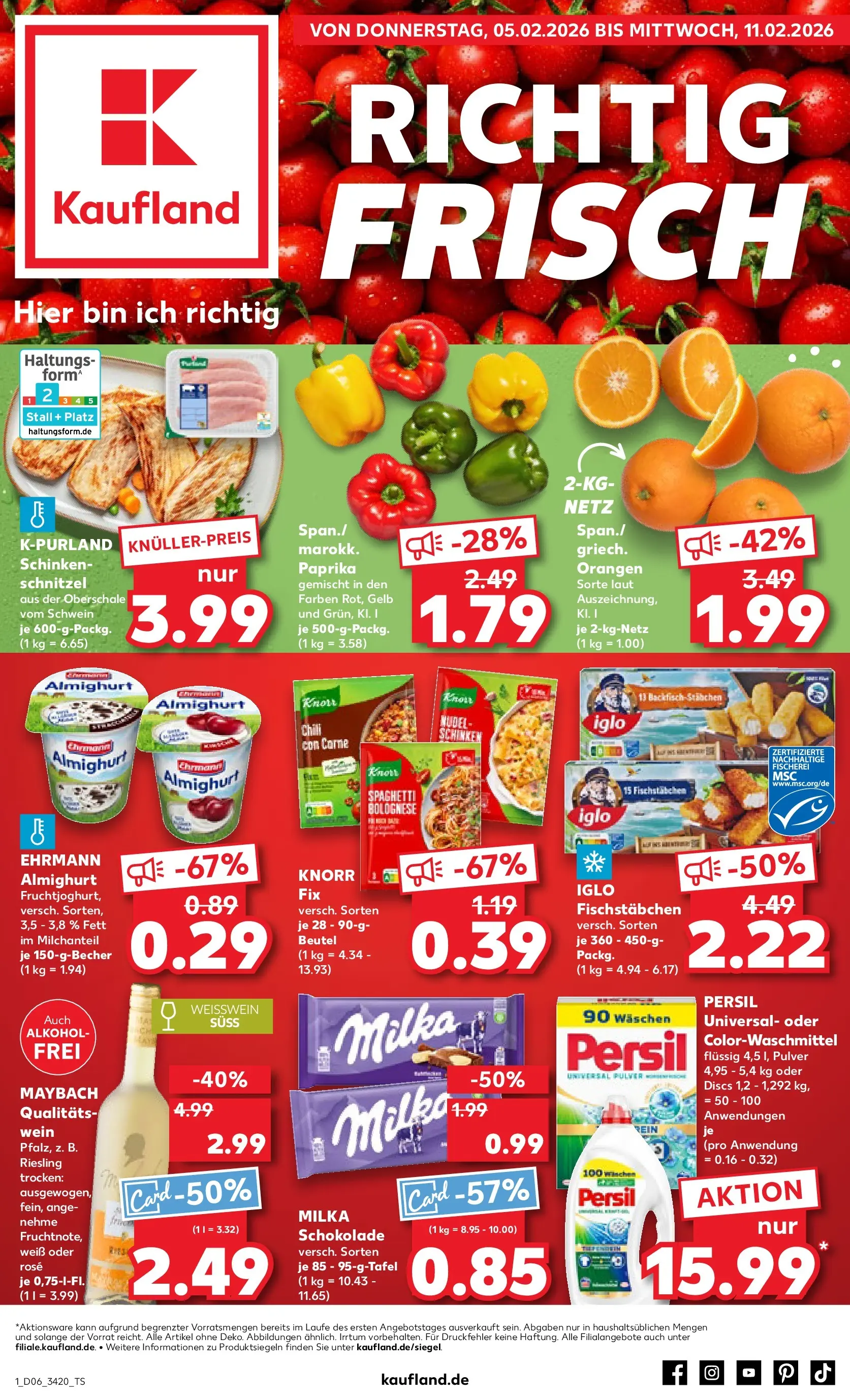 Prospekt Kaufland ab 04.02.2026 » Angebote Online zum Blättern | Seite: 1