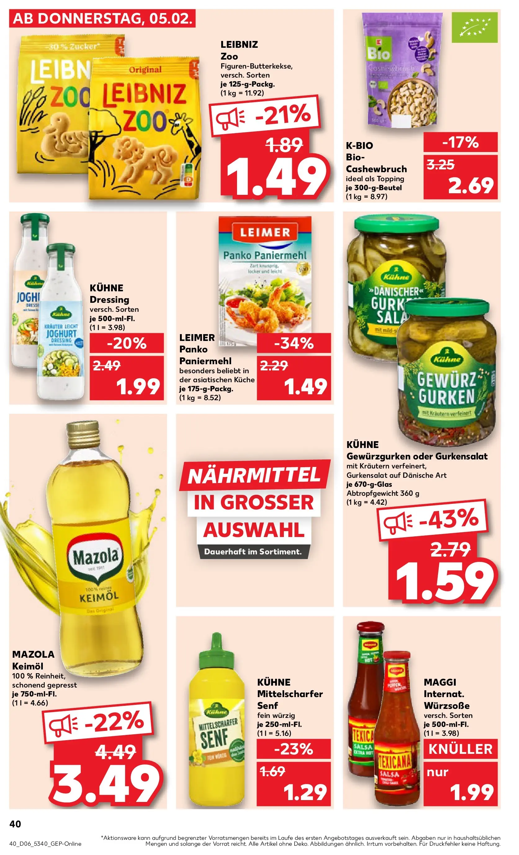 Prospekt Kaufland ab 04.02.2026 » Angebote Online zum Blättern | Seite: 38