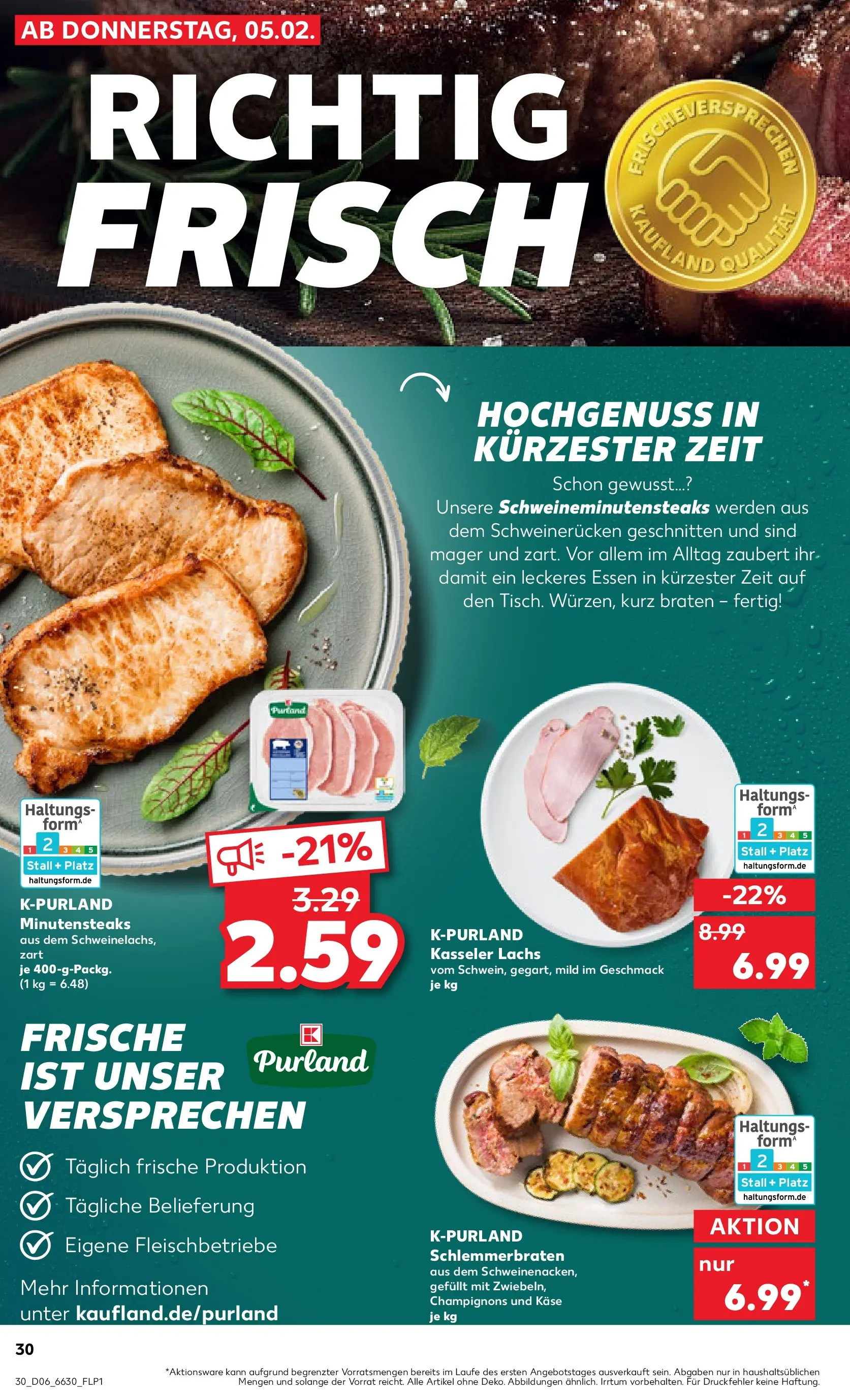 Prospekt Kaufland ab 04.02.2026 » Angebote Online zum Blättern | Seite: 30
