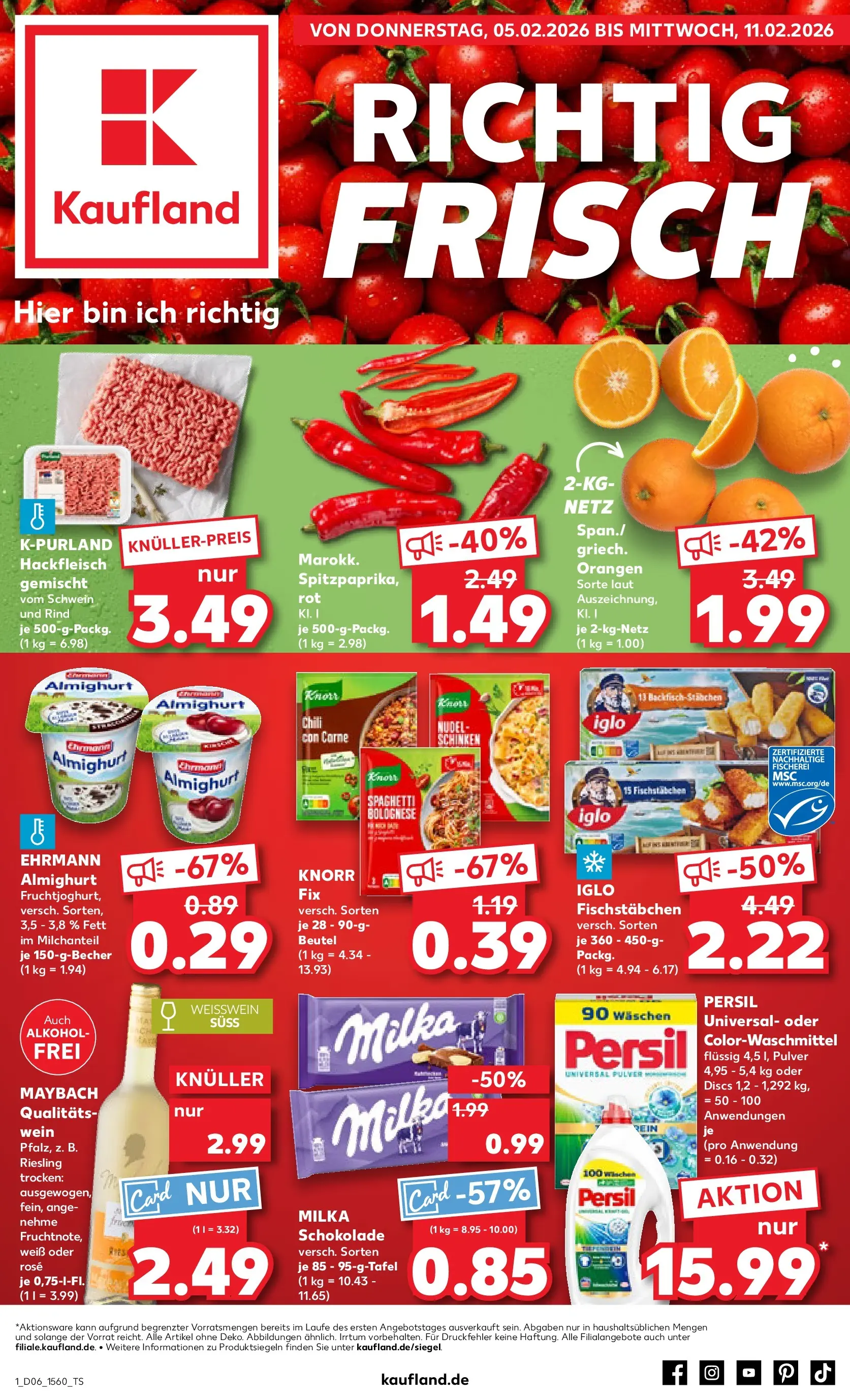 Prospekt Kaufland ab 04.02.2026 » Angebote Online zum Blättern | Seite: 1