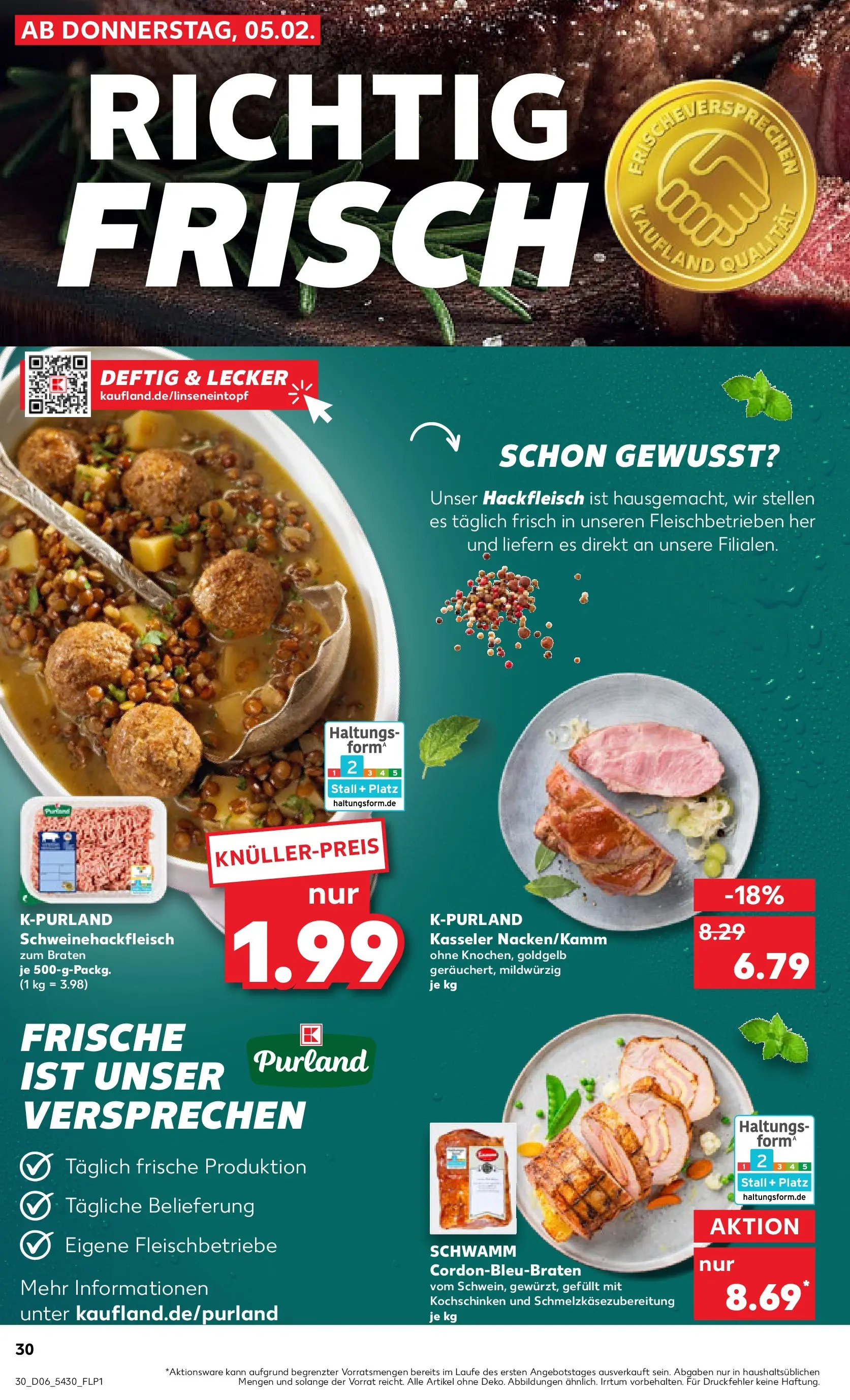 Prospekt Kaufland ab 04.02.2026 » Angebote Online zum Blättern | Seite: 30