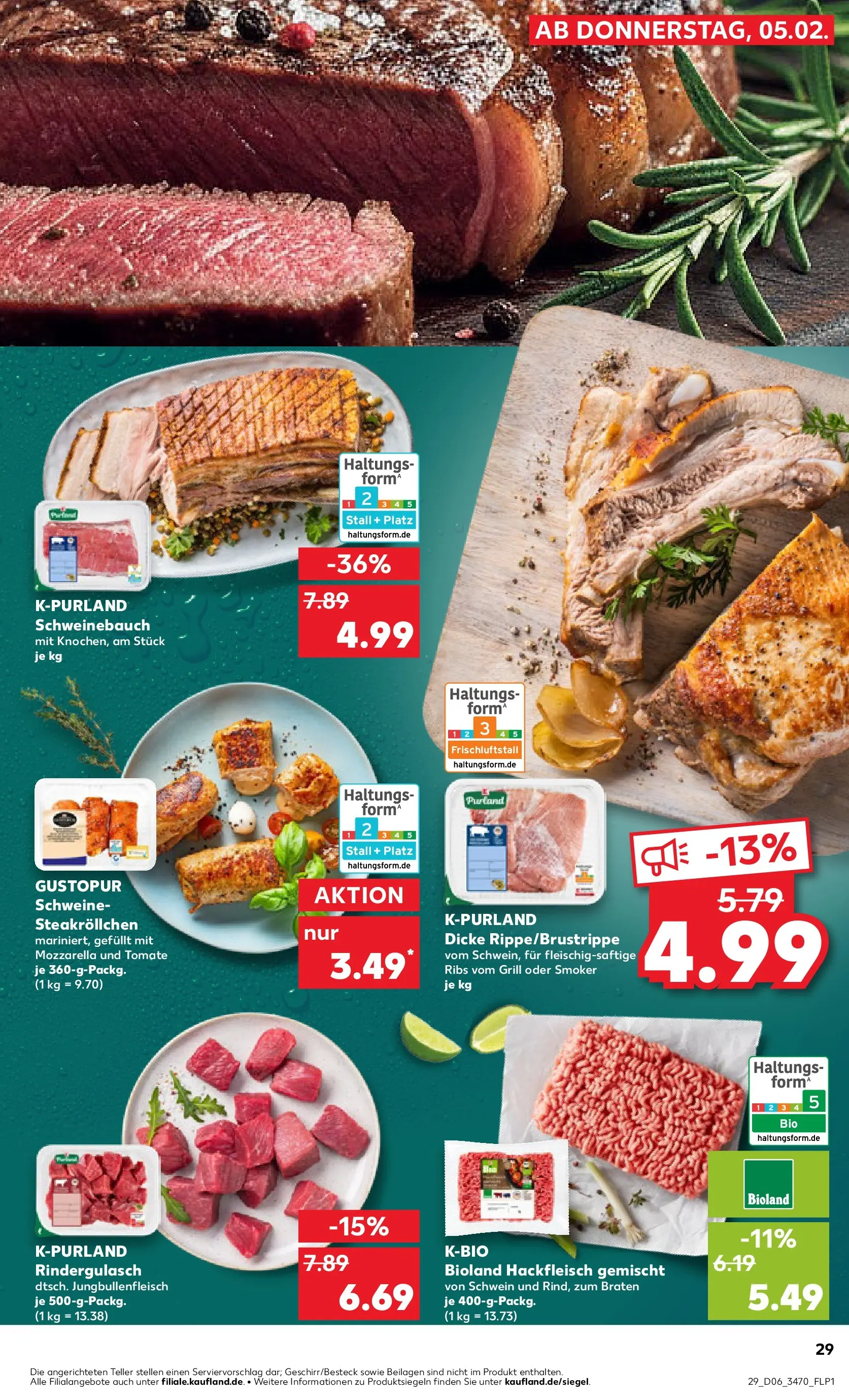 Prospekt Kaufland ab 04.02.2026 » Angebote Online zum Blättern | Seite: 29