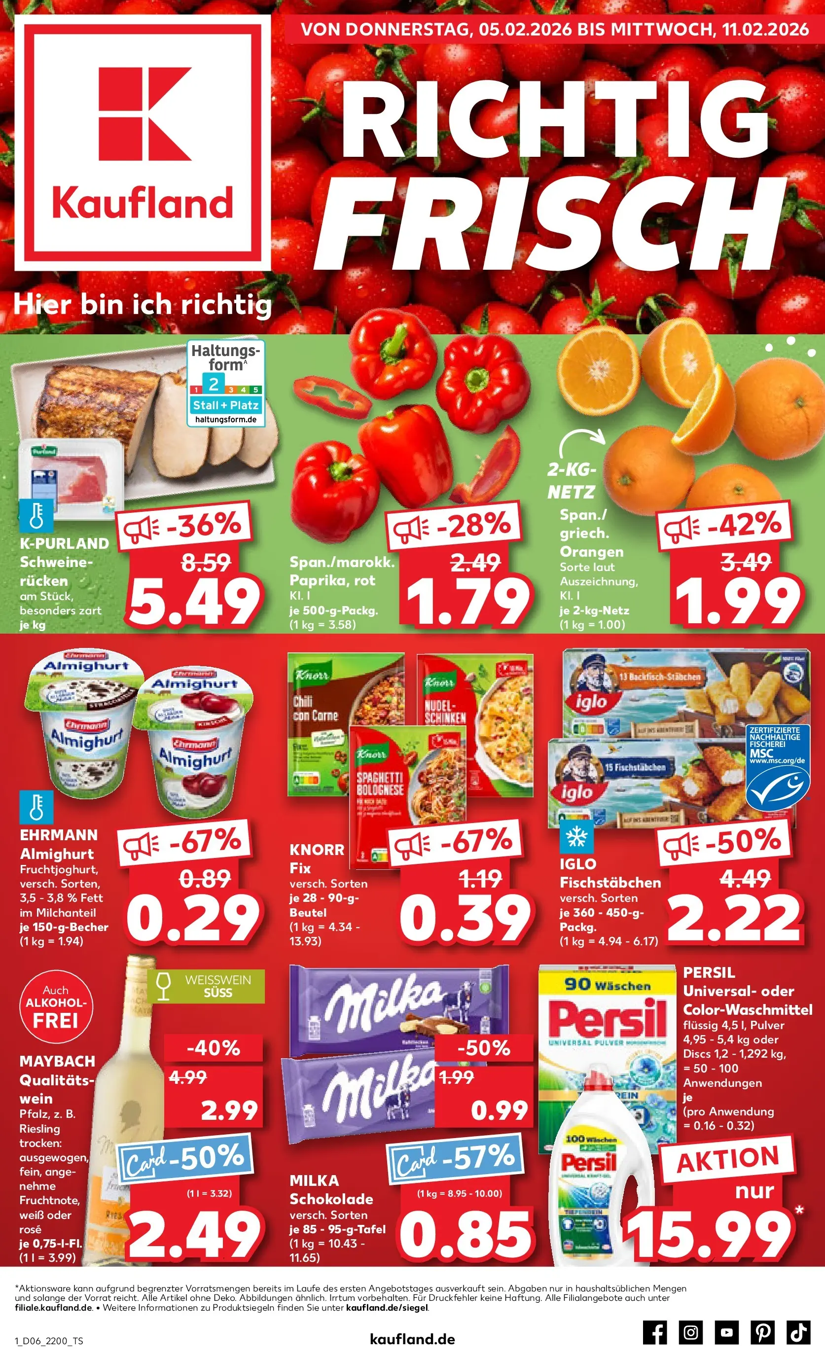 Prospekt Kaufland ab 04.02.2026 » Angebote Online zum Blättern | Seite: 1