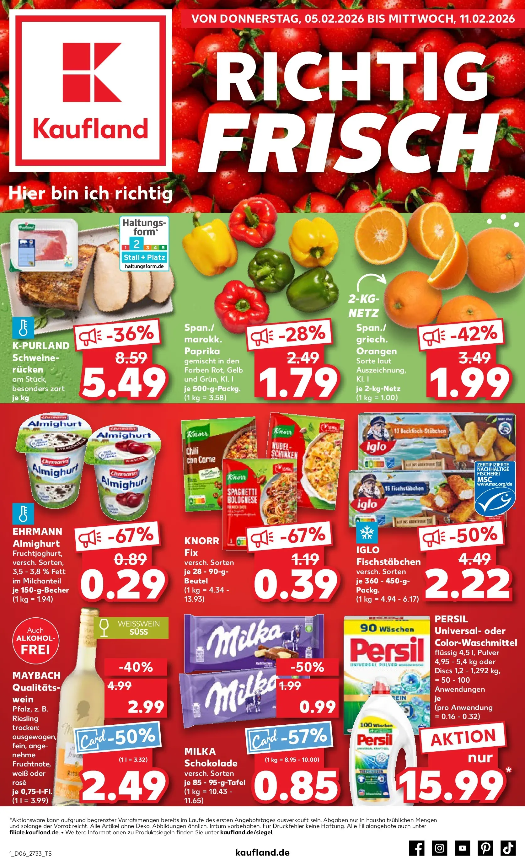 Prospekt Kaufland ab 04.02.2026 » Angebote Online zum Blättern | Seite: 1