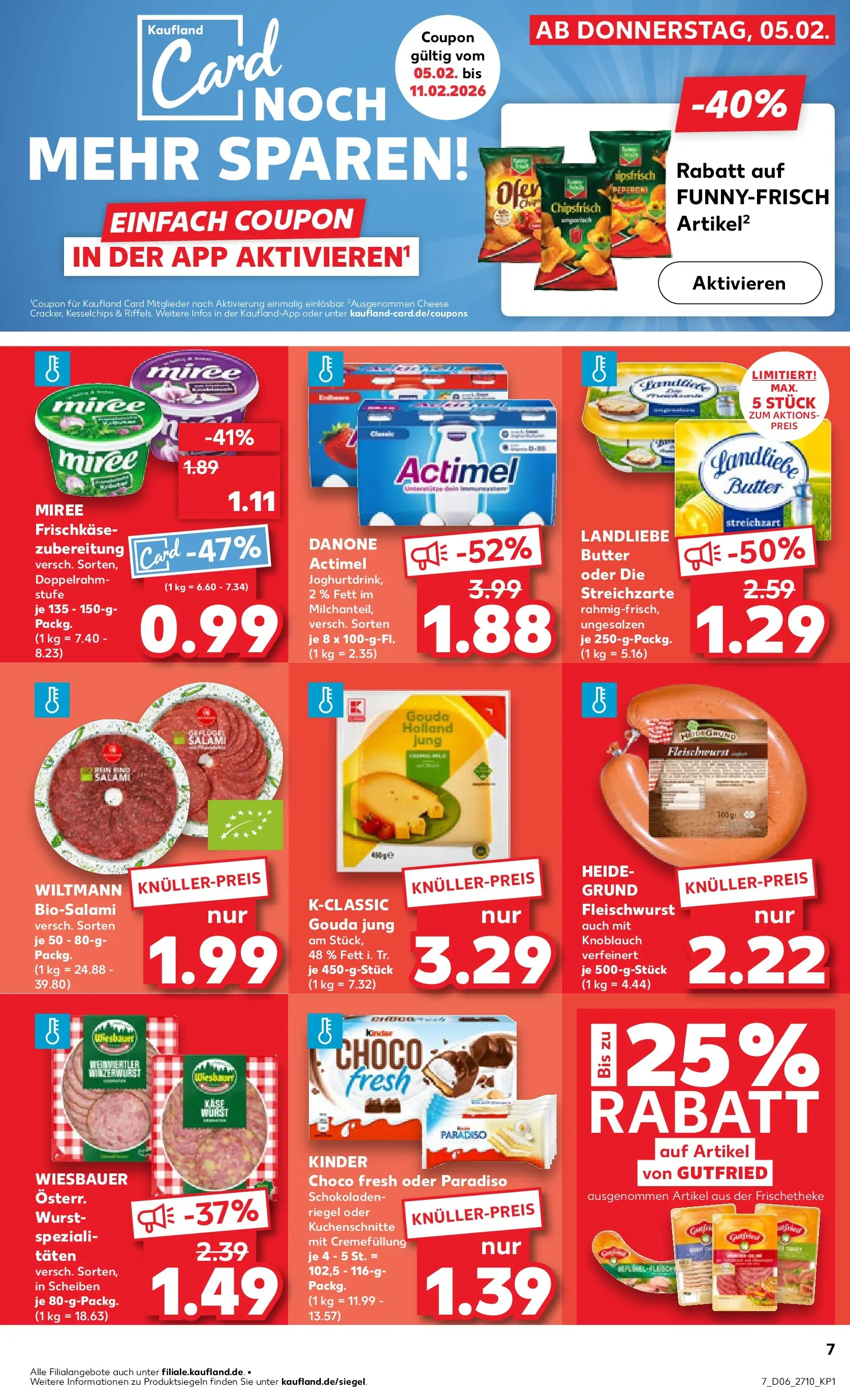 Prospekt Kaufland ab 05.02.2026 » Angebote Online zum Blättern | Seite: 7