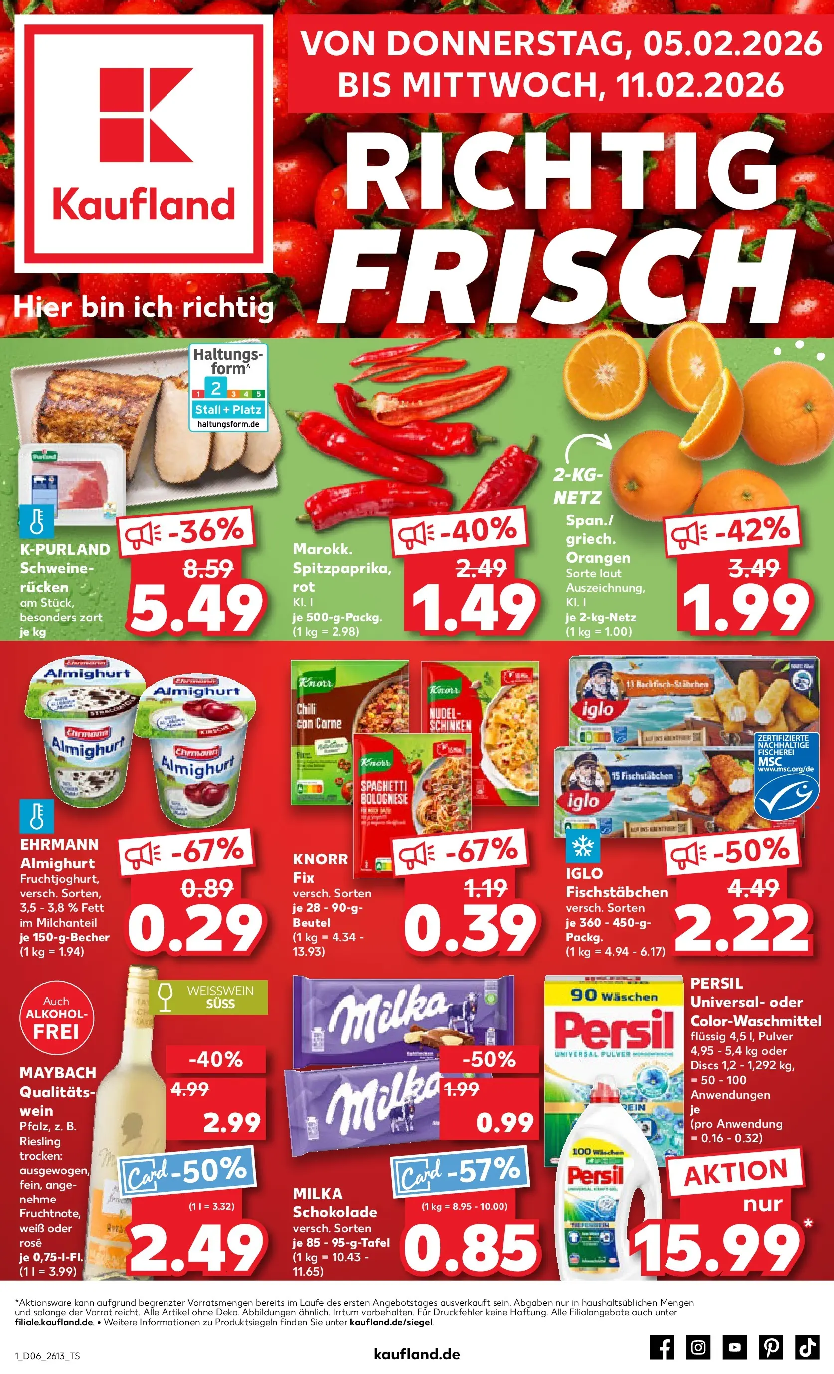 Prospekt Kaufland ab 05.02.2026 » Angebote Online zum Blättern | Seite: 1