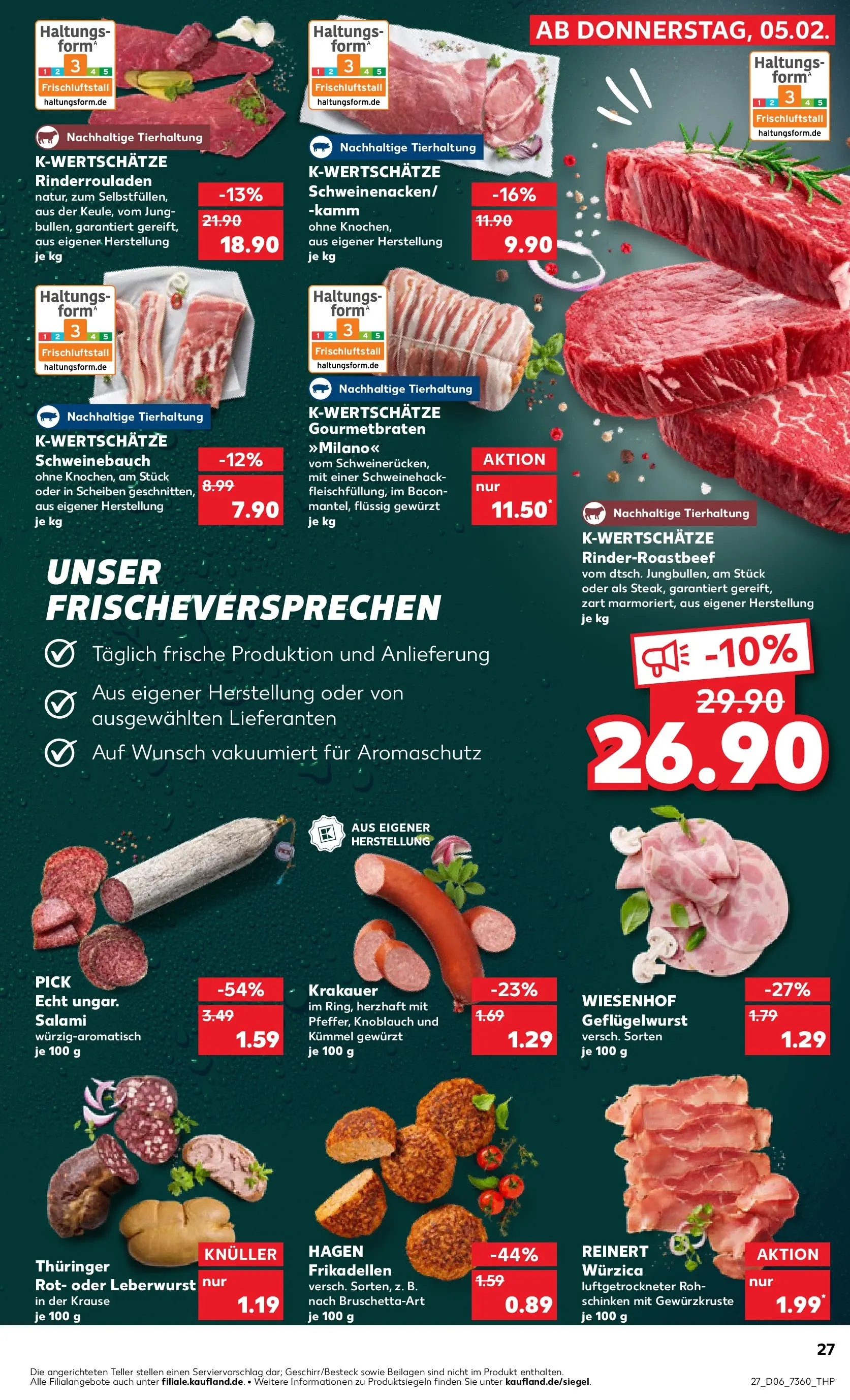 Prospekt Kaufland ab 04.02.2026 » Angebote Online zum Blättern | Seite: 27