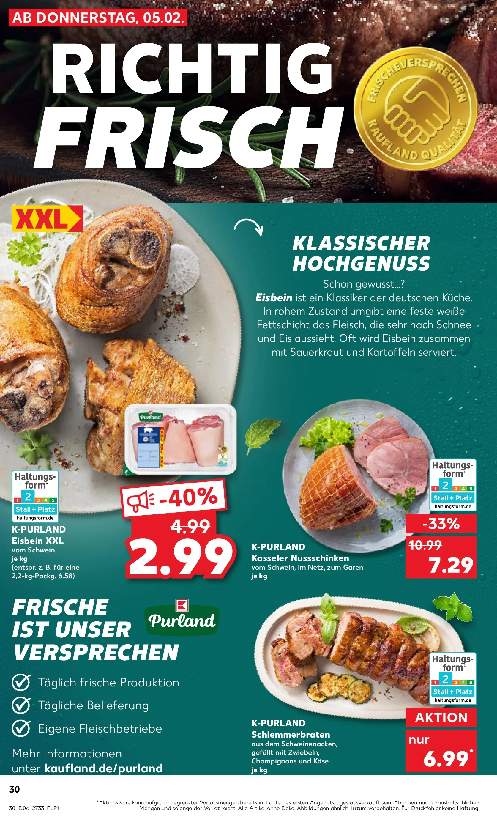 Prospekt Kaufland ab 04.02.2026 » Angebote Online zum Blättern | Seite: 30