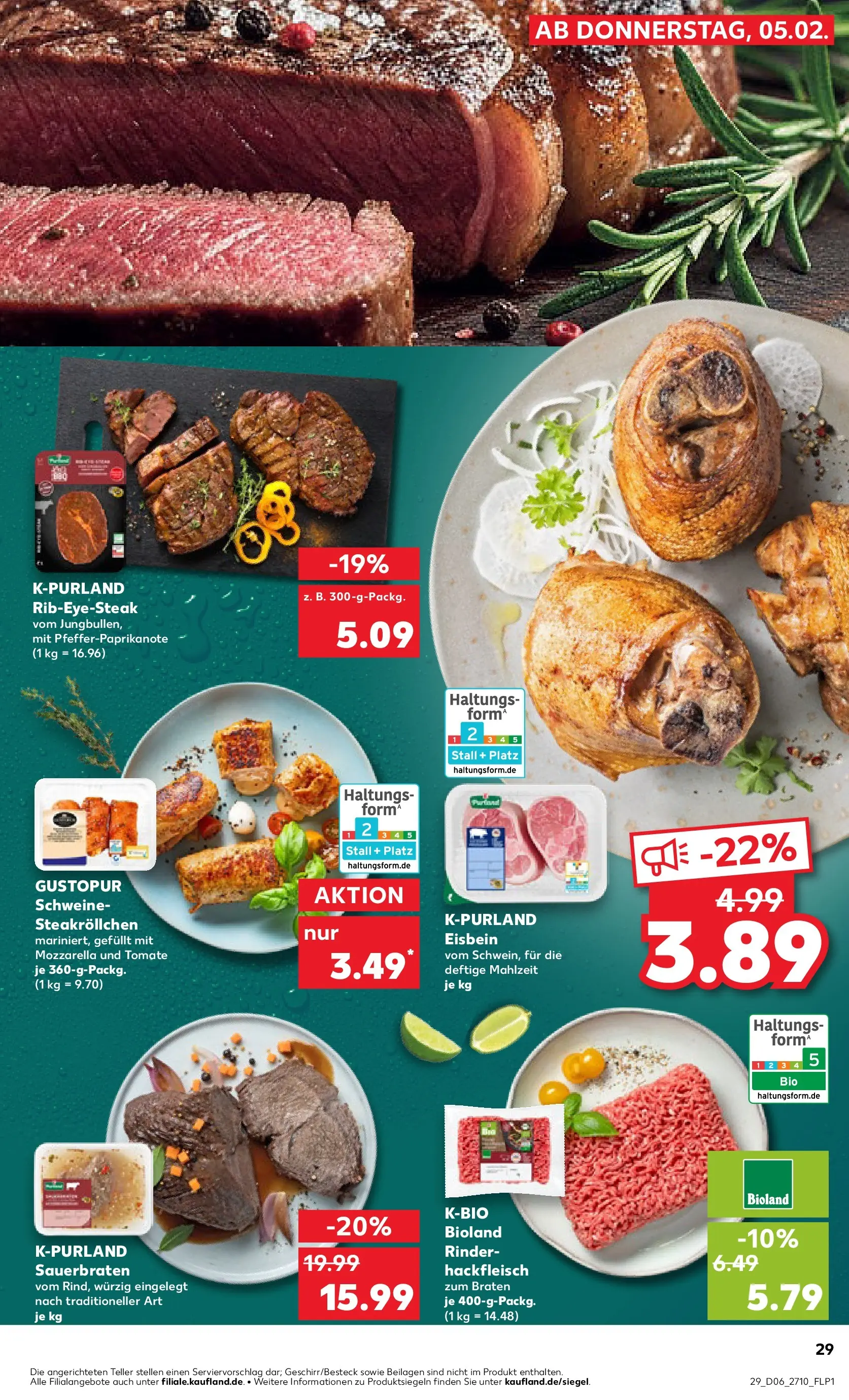Prospekt Kaufland ab 05.02.2026 » Angebote Online zum Blättern | Seite: 29