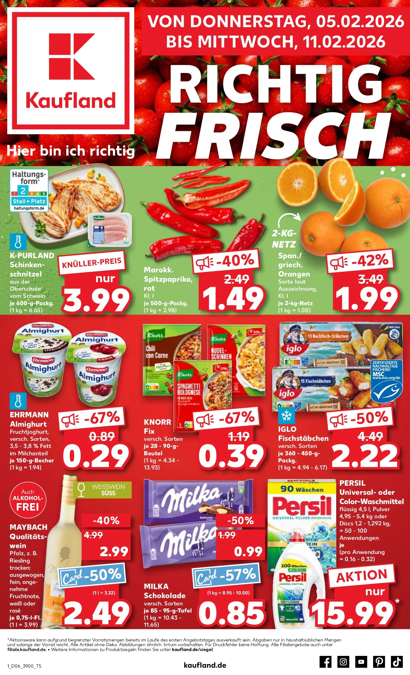 Prospekt Kaufland ab 04.02.2026 » Angebote Online zum Blättern | Seite: 1
