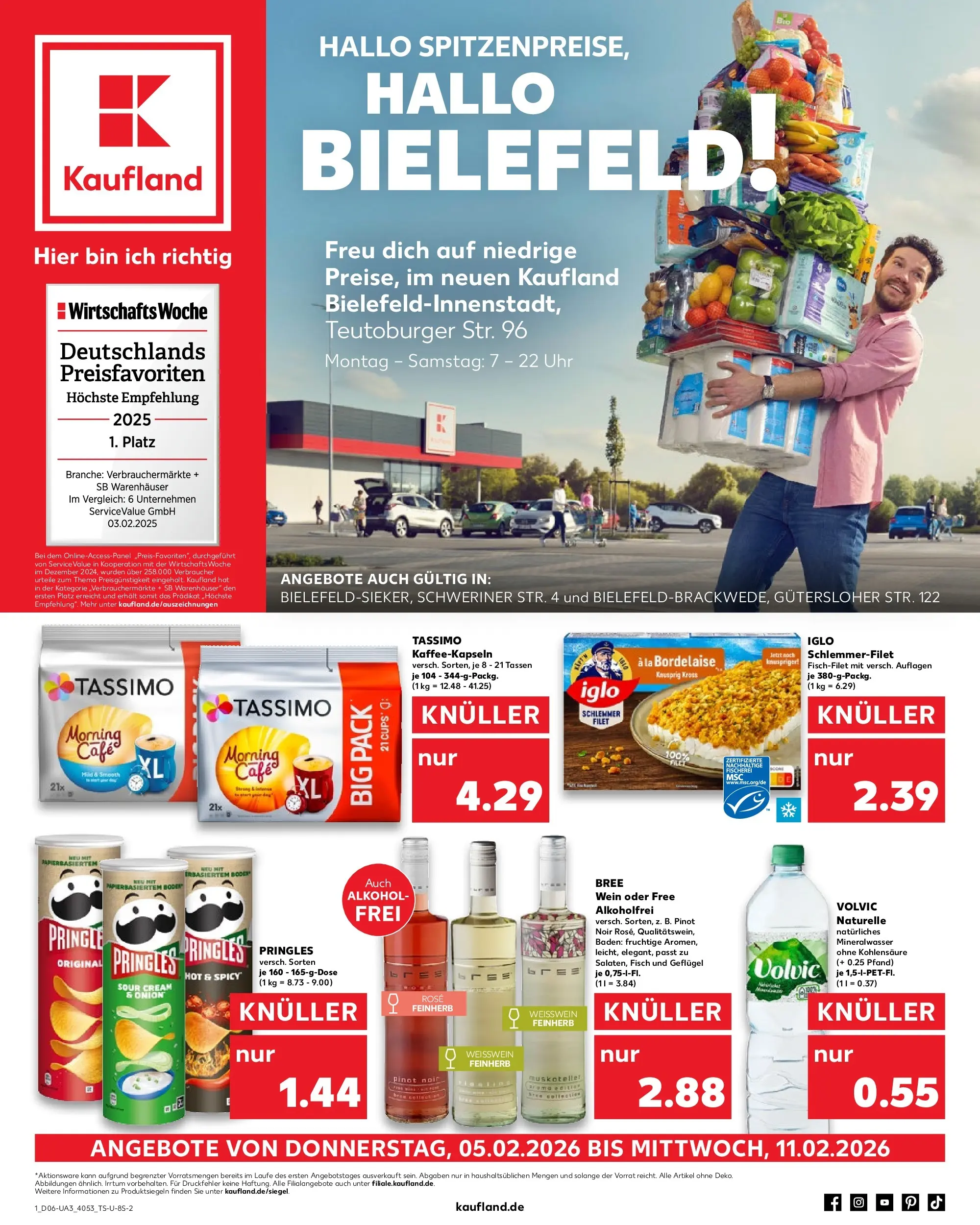 Prospekt Kaufland ab 04.02.2026 » Angebote Online zum Blättern | Seite: 1