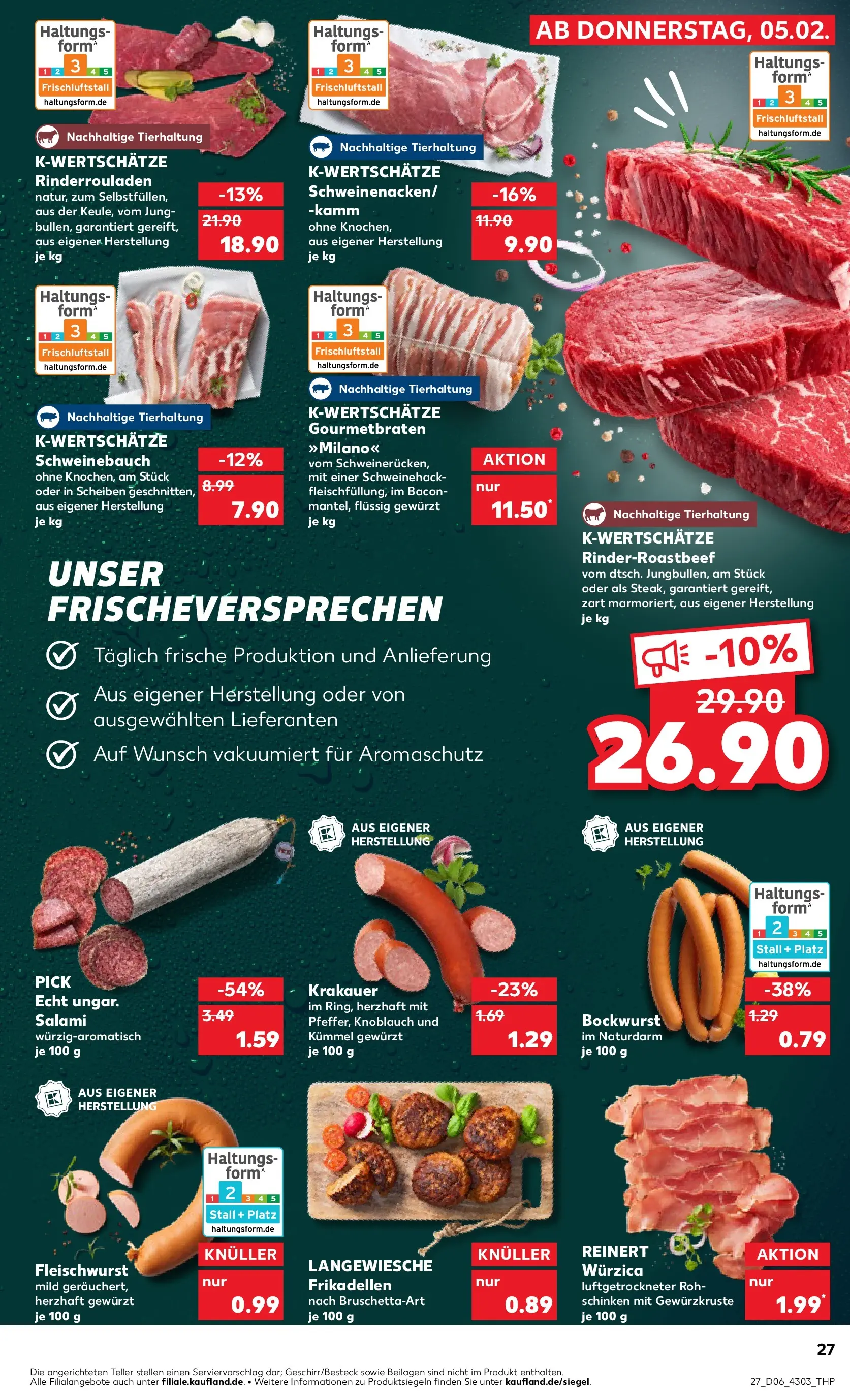 Prospekt Kaufland ab 04.02.2026 » Angebote Online zum Blättern | Seite: 27