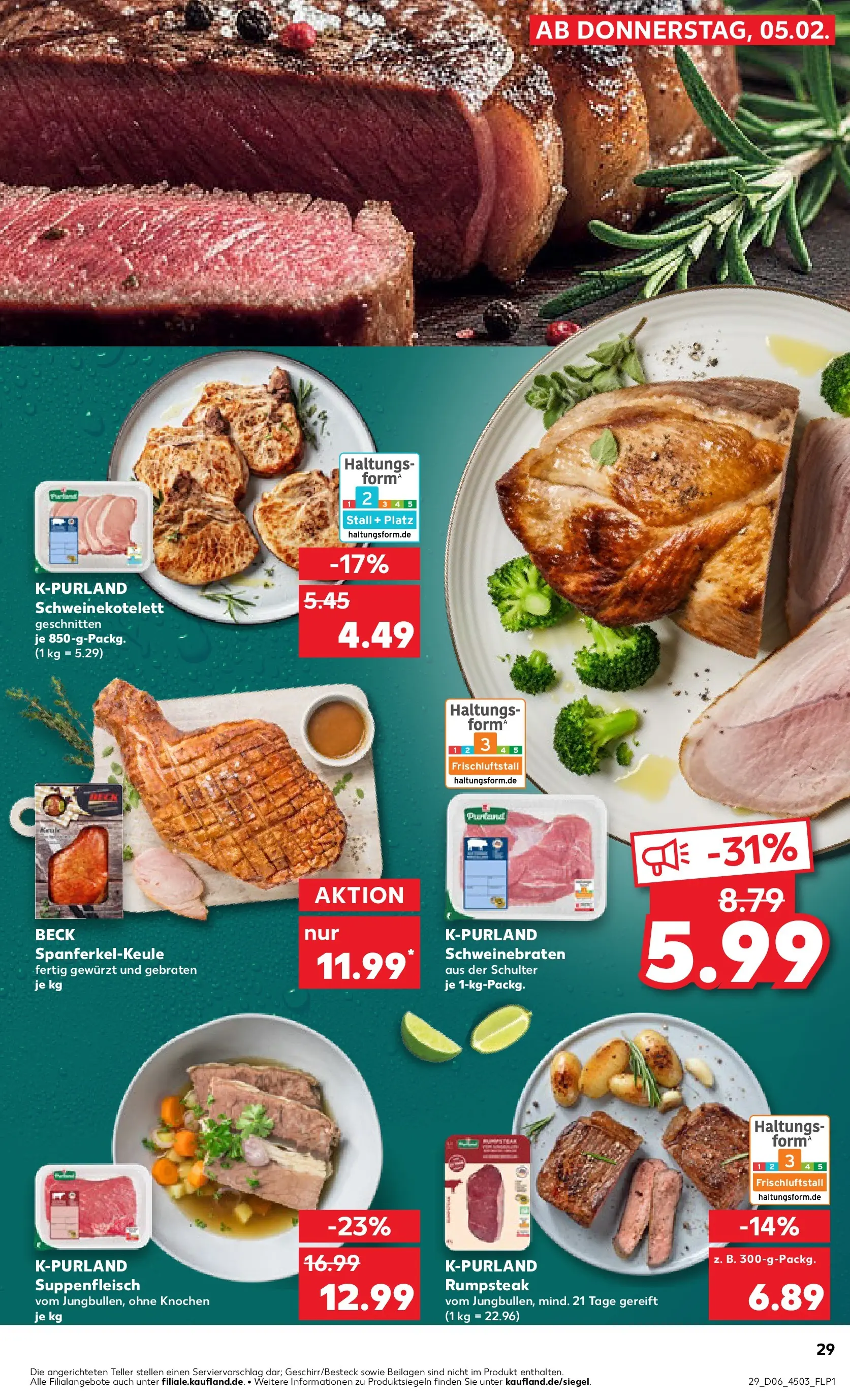Prospekt Kaufland ab 04.02.2026 » Angebote Online zum Blättern | Seite: 29