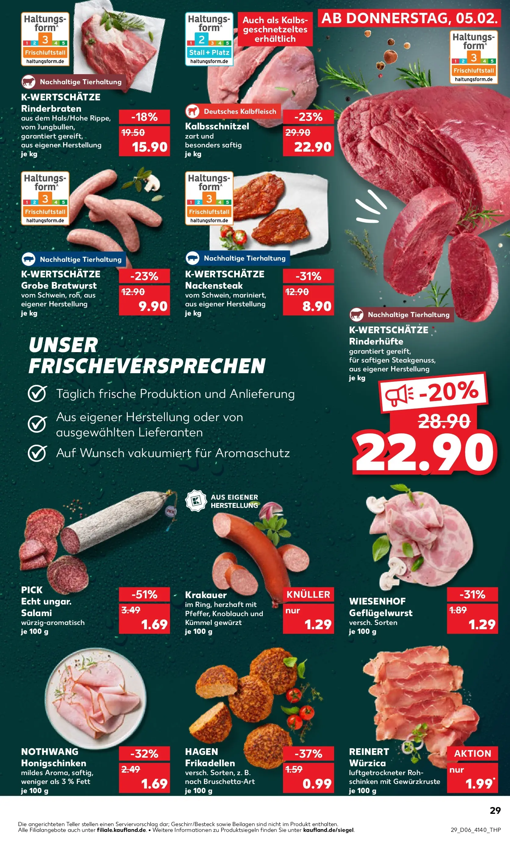 Prospekt Kaufland ab 05.02.2026 » Angebote Online zum Blättern | Seite: 29