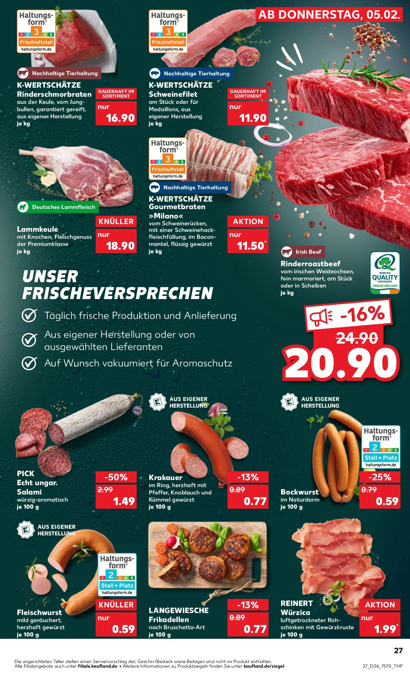 Prospekt Kaufland ab 05.02.2026 » Angebote Online zum Blättern | Seite: 27