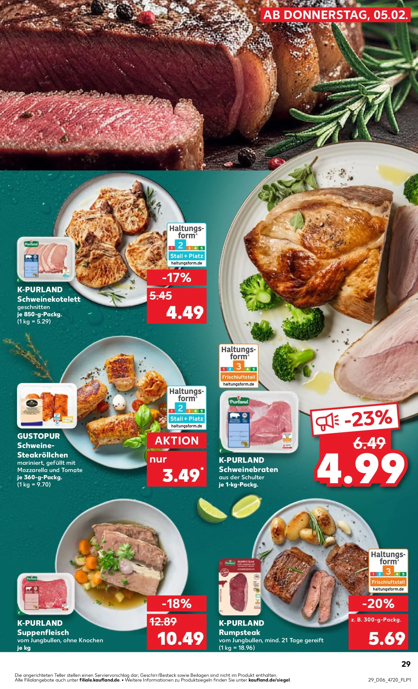 Prospekt Kaufland ab 04.02.2026 » Angebote Online zum Blättern | Seite: 29