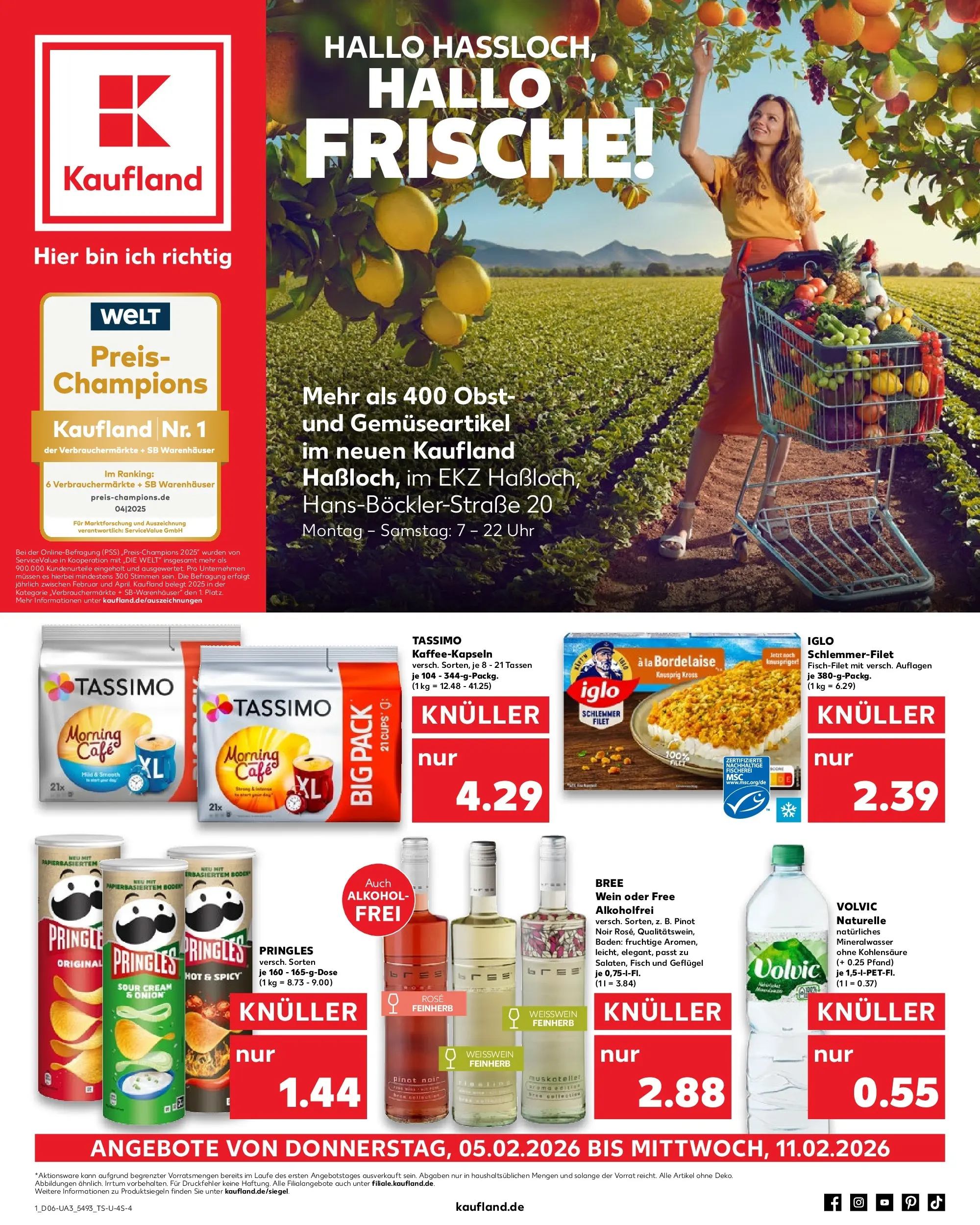 Prospekt Kaufland ab 04.02.2026 » Angebote Online zum Blättern | Seite: 1