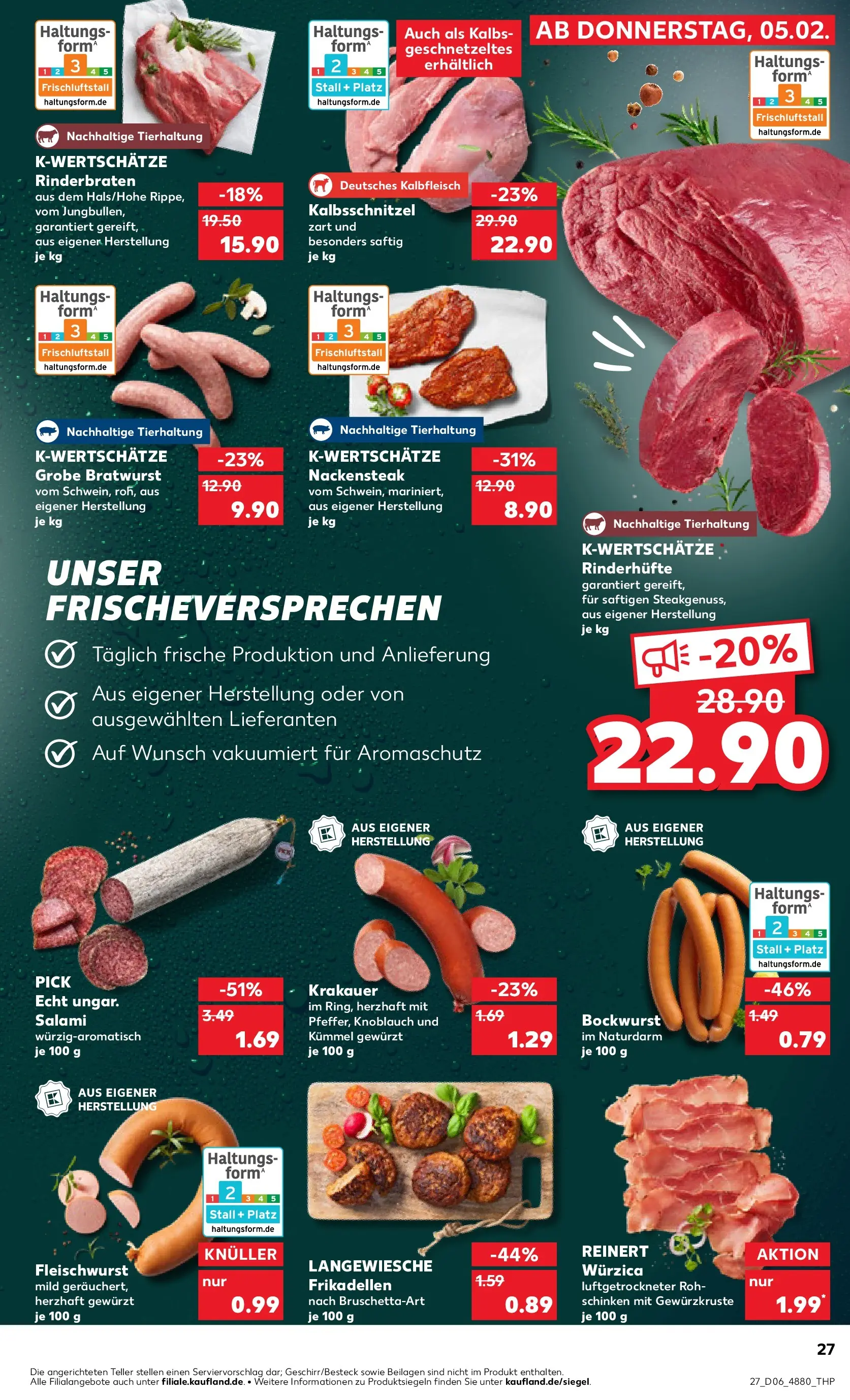 Prospekt Kaufland ab 05.02.2026 » Angebote Online zum Blättern | Seite: 27