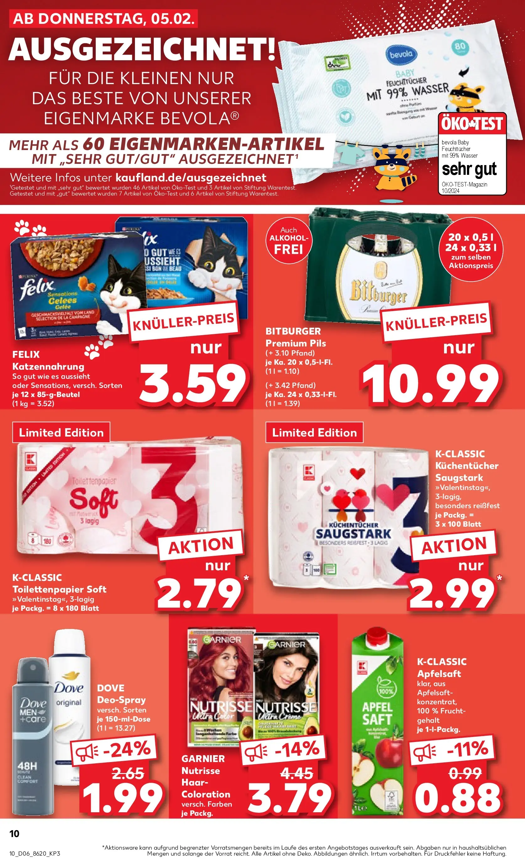 Prospekt Kaufland ab 04.02.2026 » Angebote Online zum Blättern | Seite: 10