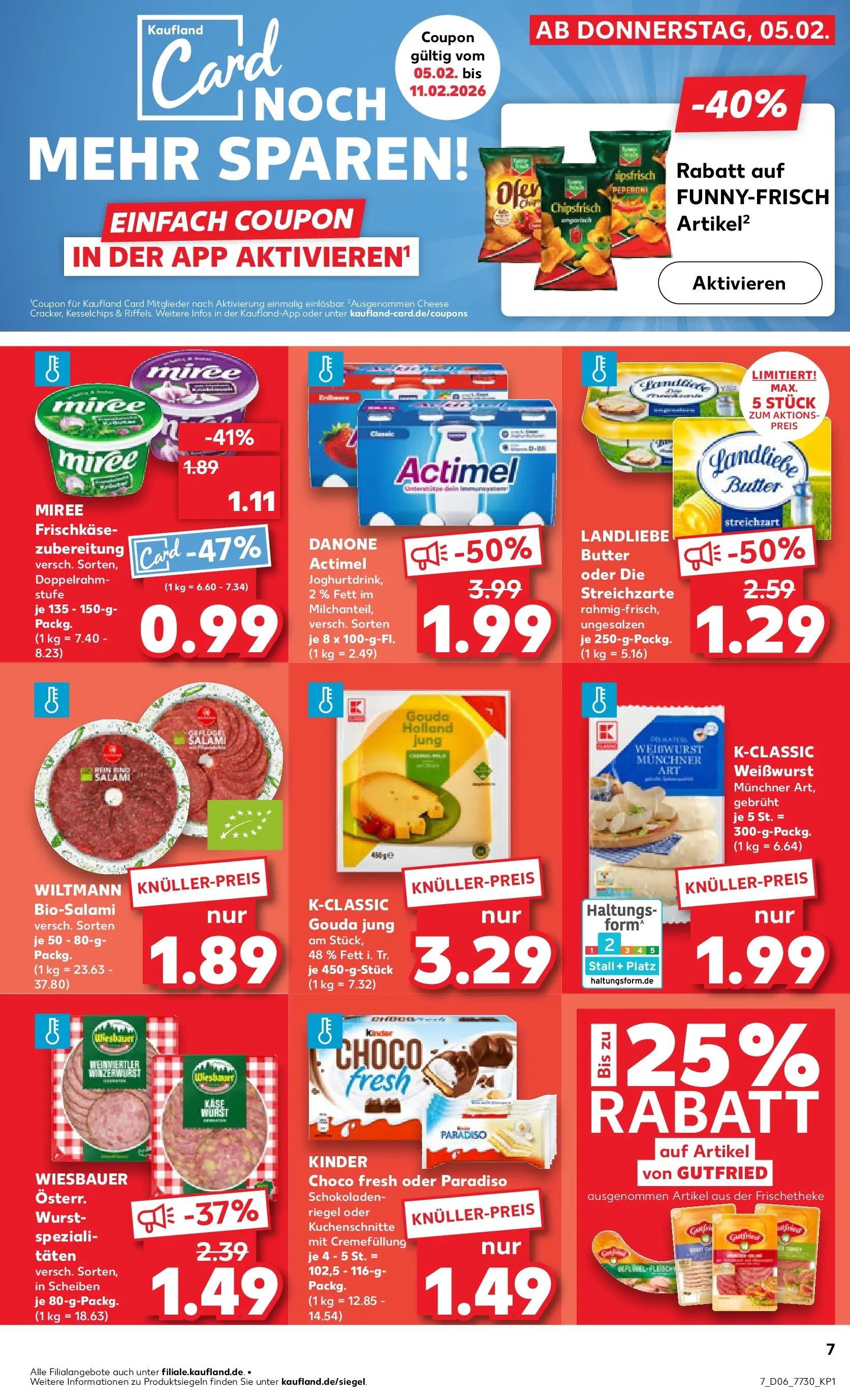Prospekt Kaufland ab 05.02.2026 » Angebote Online zum Blättern | Seite: 7