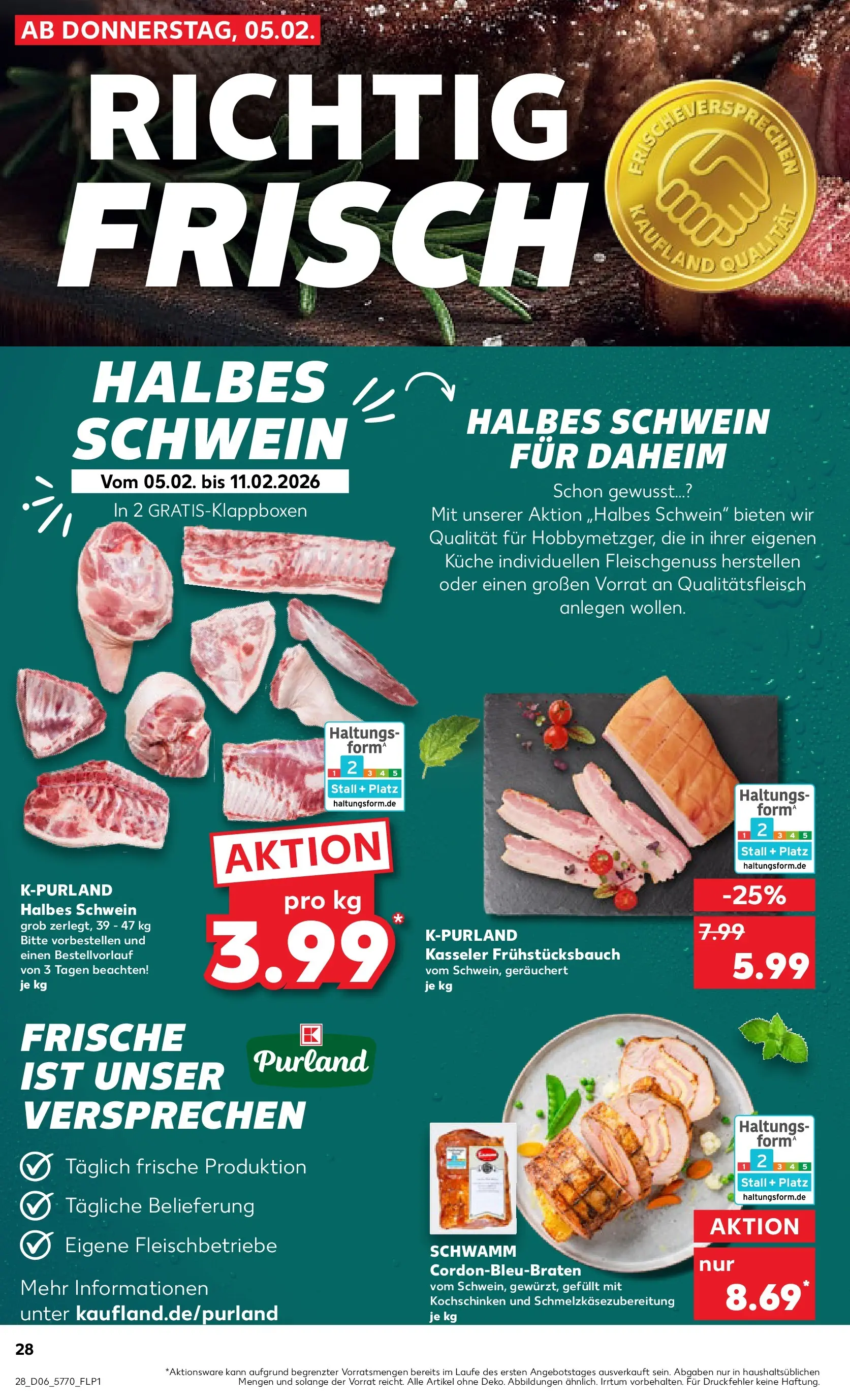 Prospekt Kaufland ab 05.02.2026 » Angebote Online zum Blättern | Seite: 28