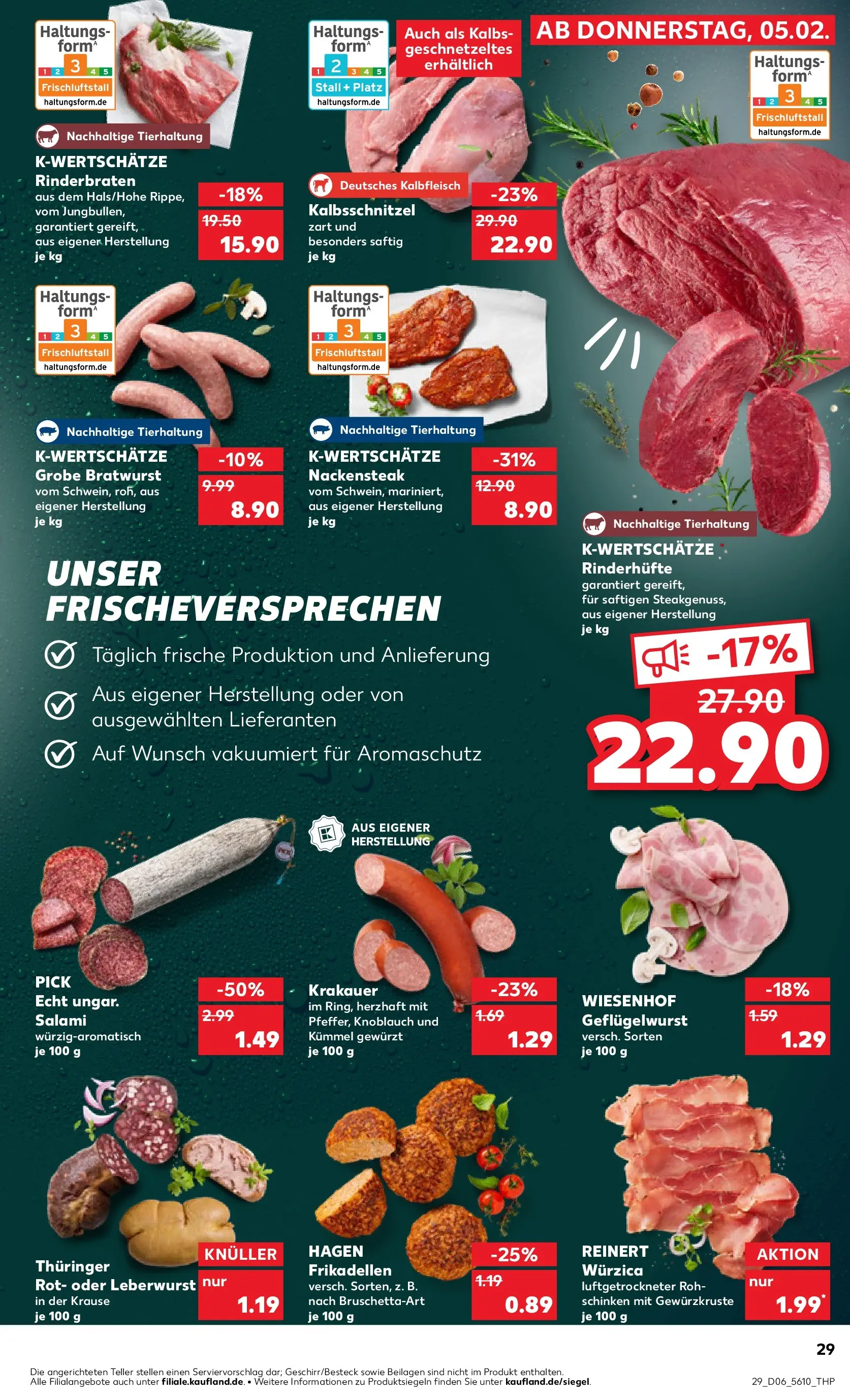 Prospekt Kaufland ab 05.02.2026 » Angebote Online zum Blättern | Seite: 29
