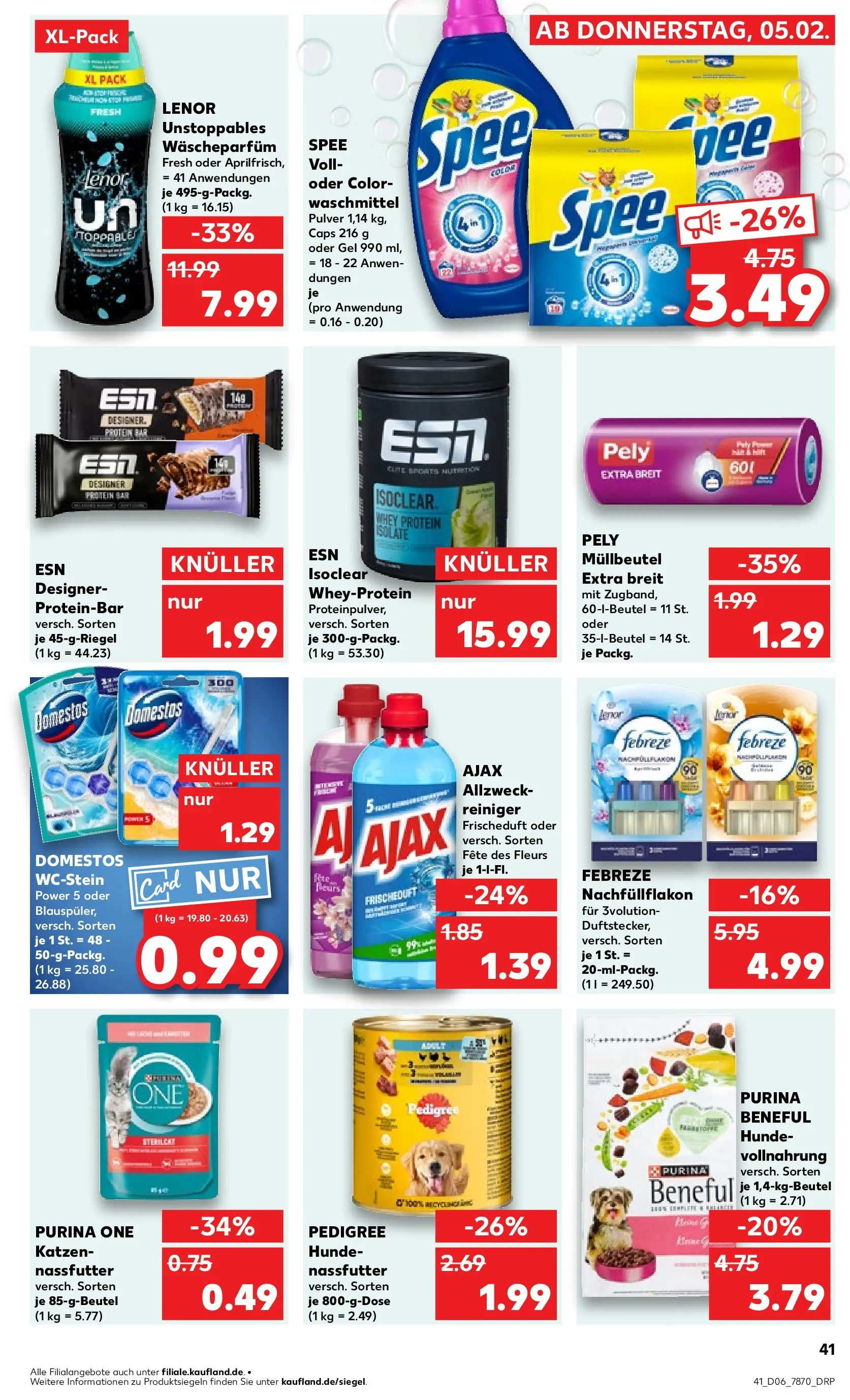 Prospekt Kaufland ab 05.02.2026 » Angebote Online zum Blättern | Seite: 49