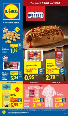 LIDL - Prévisualisation de LIDL - Ne manquez pas les bons plans Lidl ! valide à partir de 04.02.2026