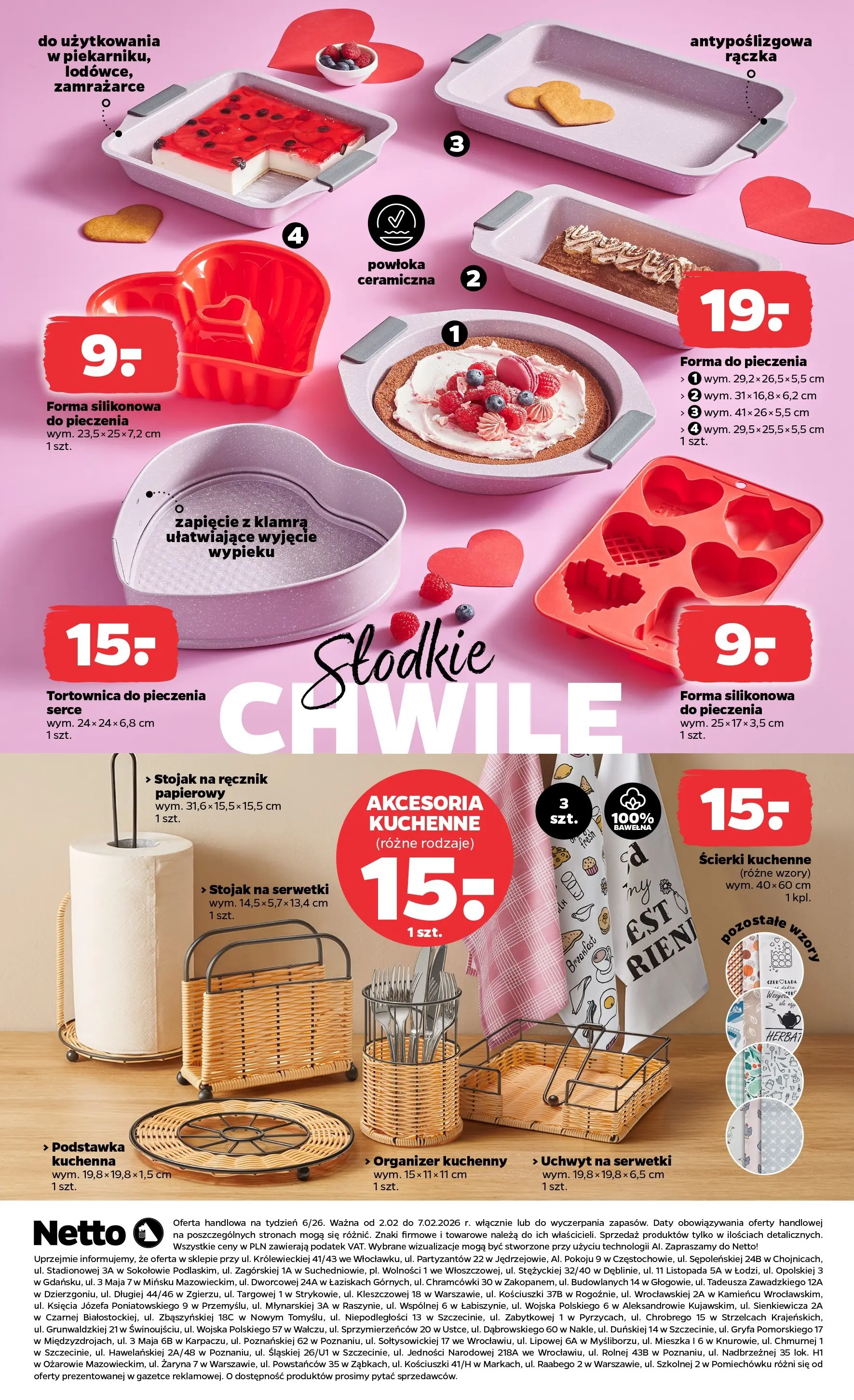 Netto - NETTO T06A ważne do 7.02.2026 od 01.02.2026 - Aktualne promocje | Strona: 31 | Produkty: Ścierki kuchenne, Czekolada, Ręcznik papierowy