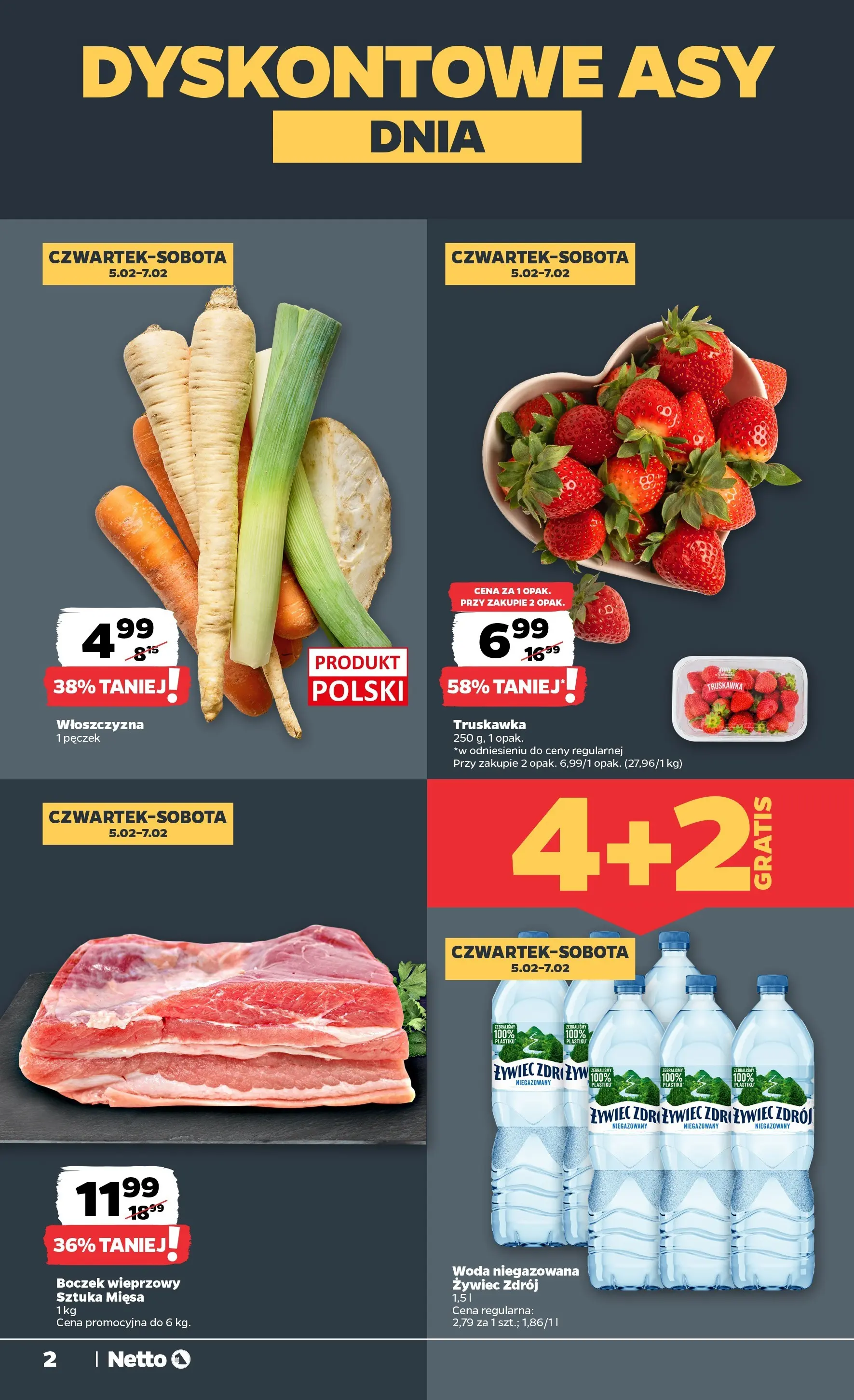Netto - NETTO T06B ważne do 7.02.2026 od 04.02.2026 - Aktualne promocje | Strona: 2