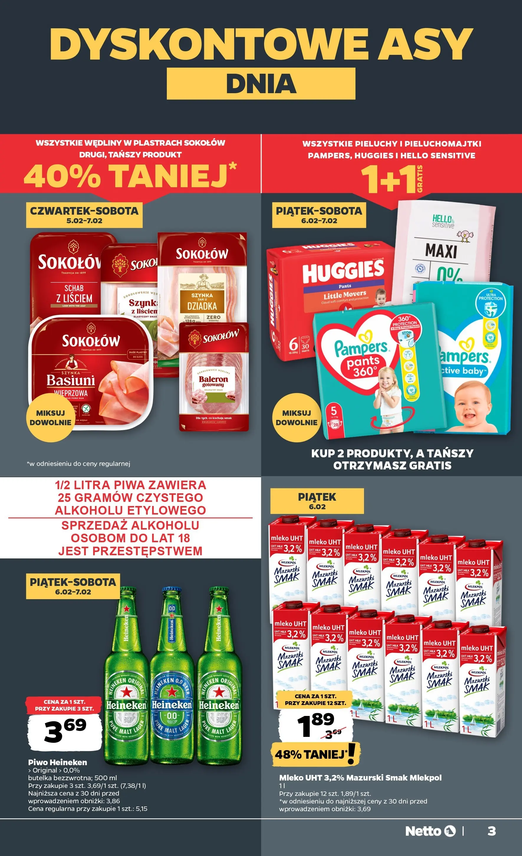 Netto - NETTO T06B ważne do 7.02.2026 od 04.02.2026 - Aktualne promocje | Strona: 3