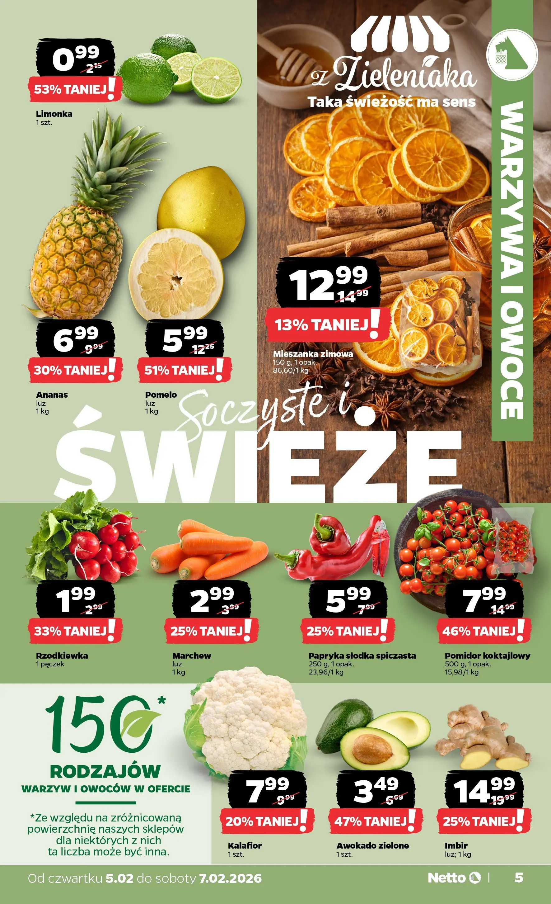 Netto - NETTO T06B ważne do 7.02.2026 od 04.02.2026 - Aktualne promocje | Strona: 5