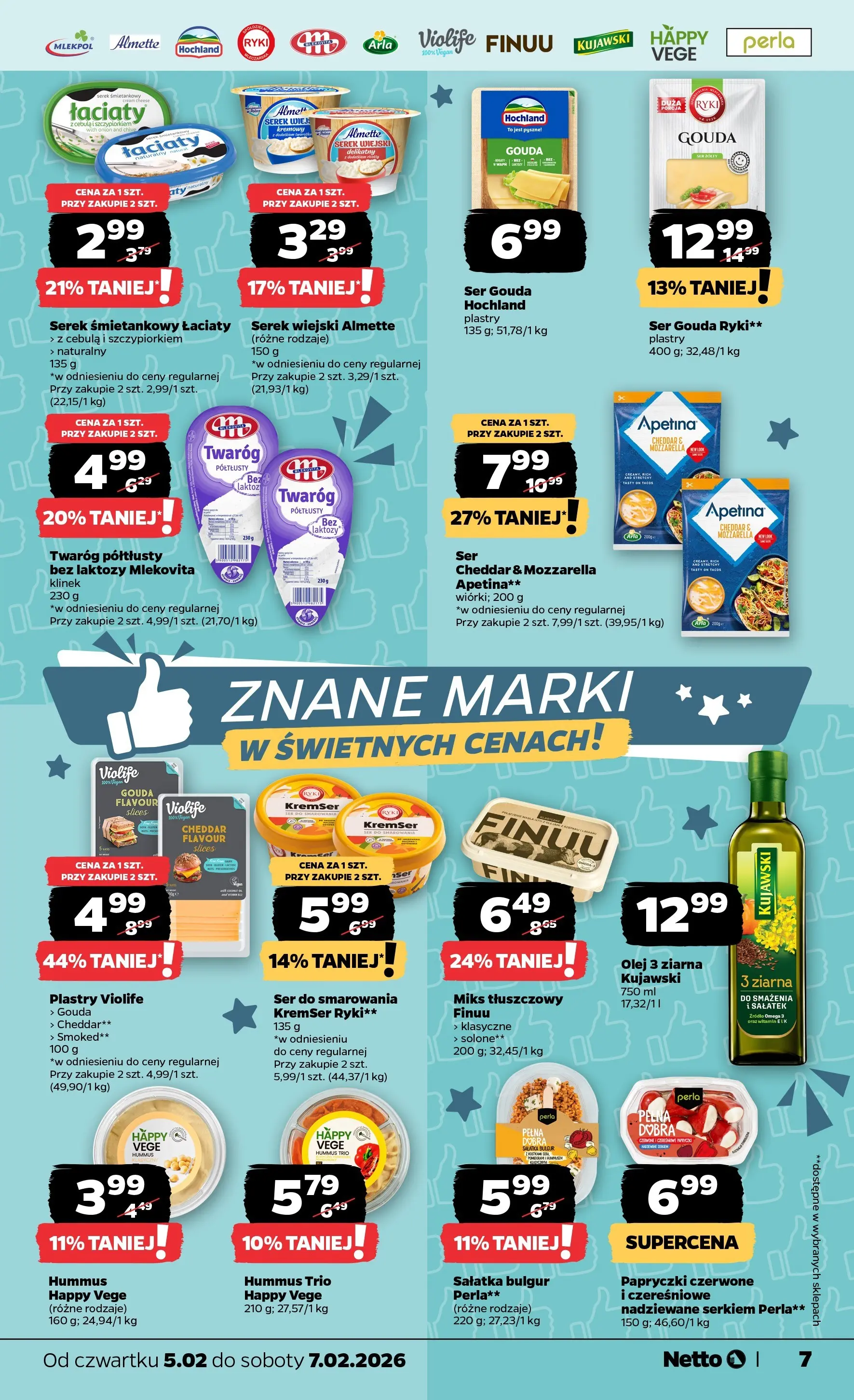 Netto - NETTO T06B ważne do 7.02.2026 od 04.02.2026 - Aktualne promocje | Strona: 7