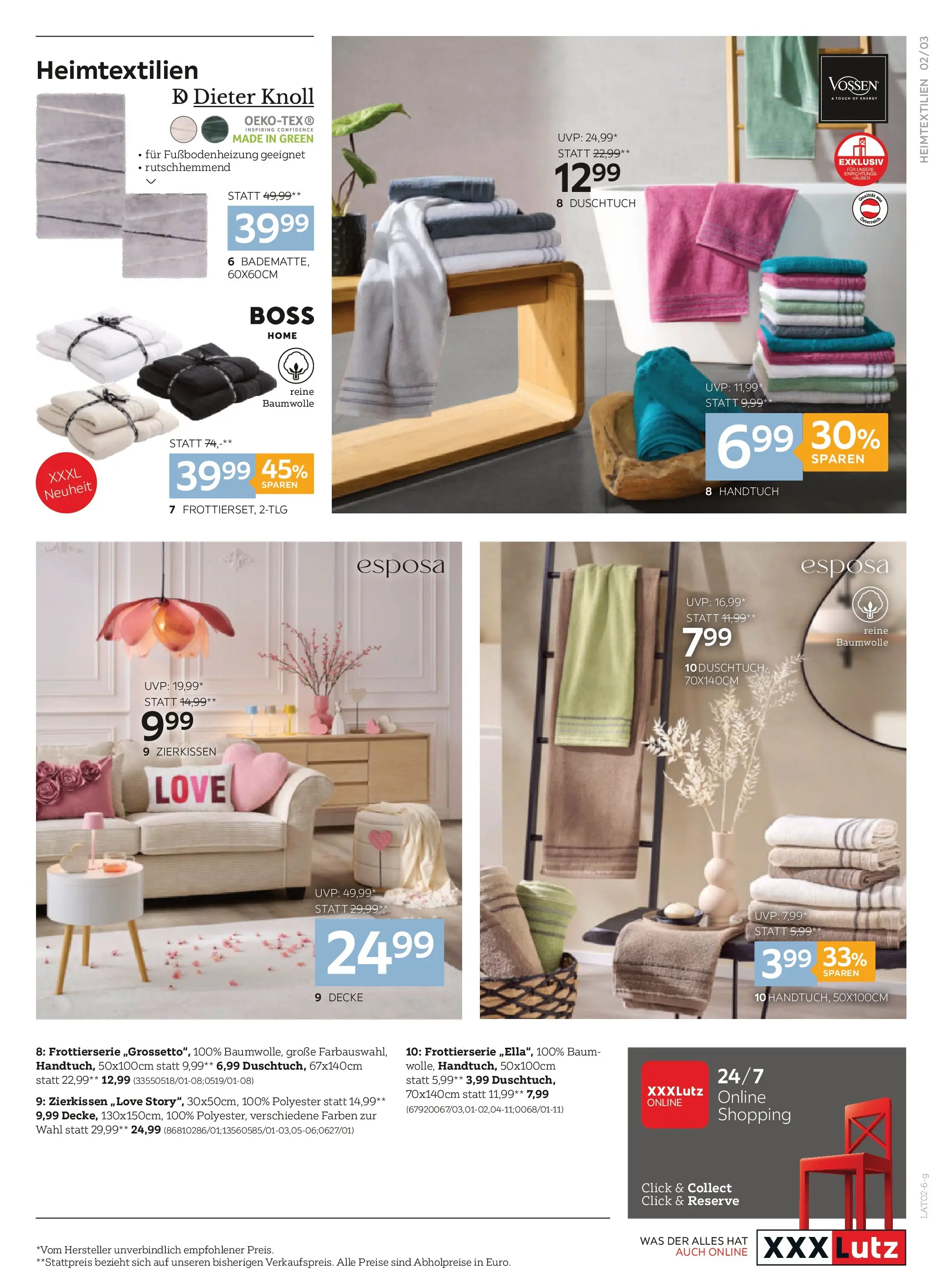 XXXLutz Frühlingstrends von 19.02.2026 - Aktuelle Angebote | Seite: 3 | Produkte: Decke