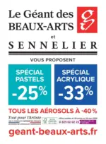 Le G&eacute;ant des Beaux-Arts &Eacute;conomisez maintenant avec nos offres - au 25.03.2026