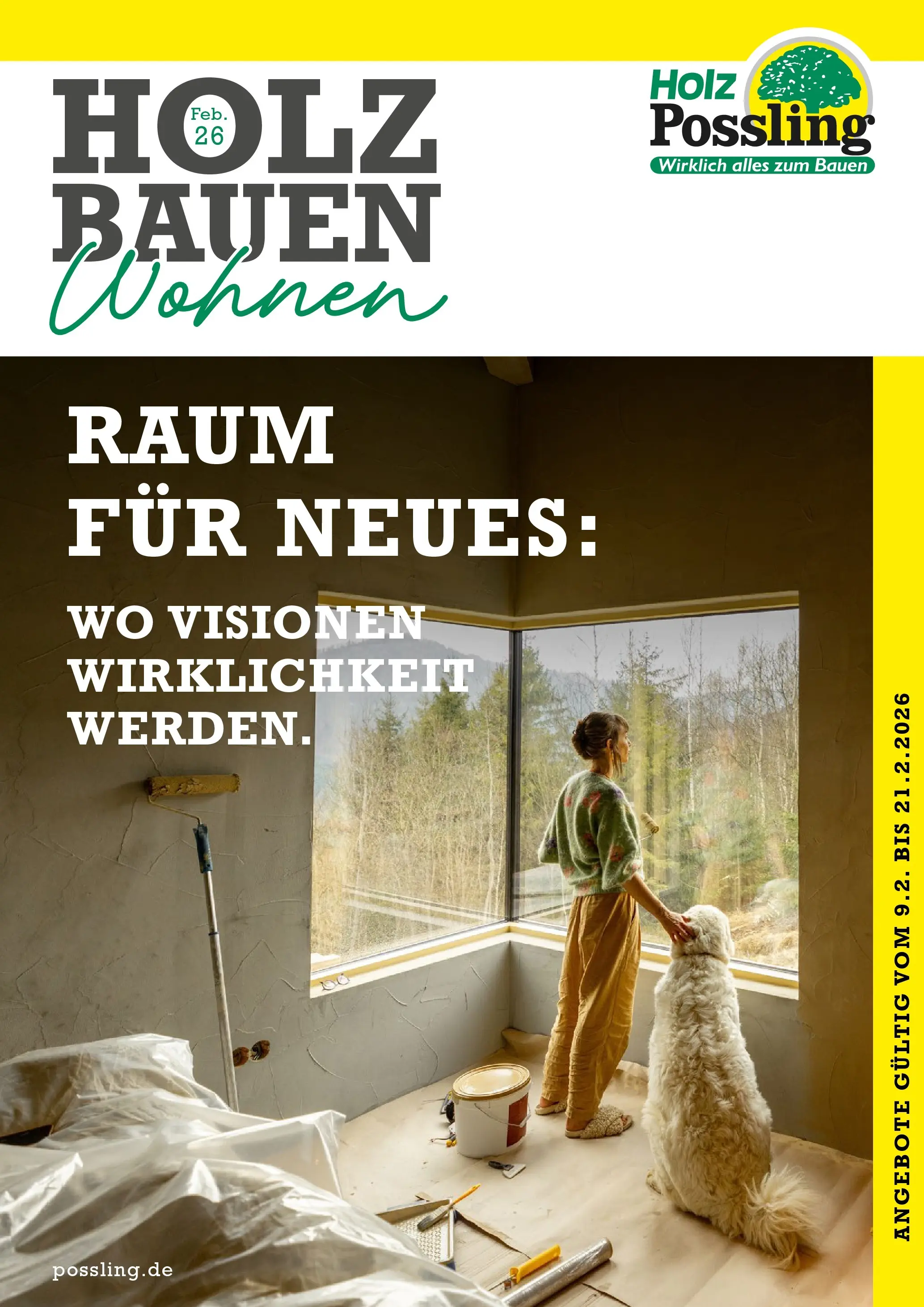 Angebote - Holz Possling: Preisaktion Angebote (ab 08.02.2026) zum Blättern | Seite: 1
