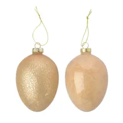 2 gro&szlig;e Deko-H&auml;nger Osterei