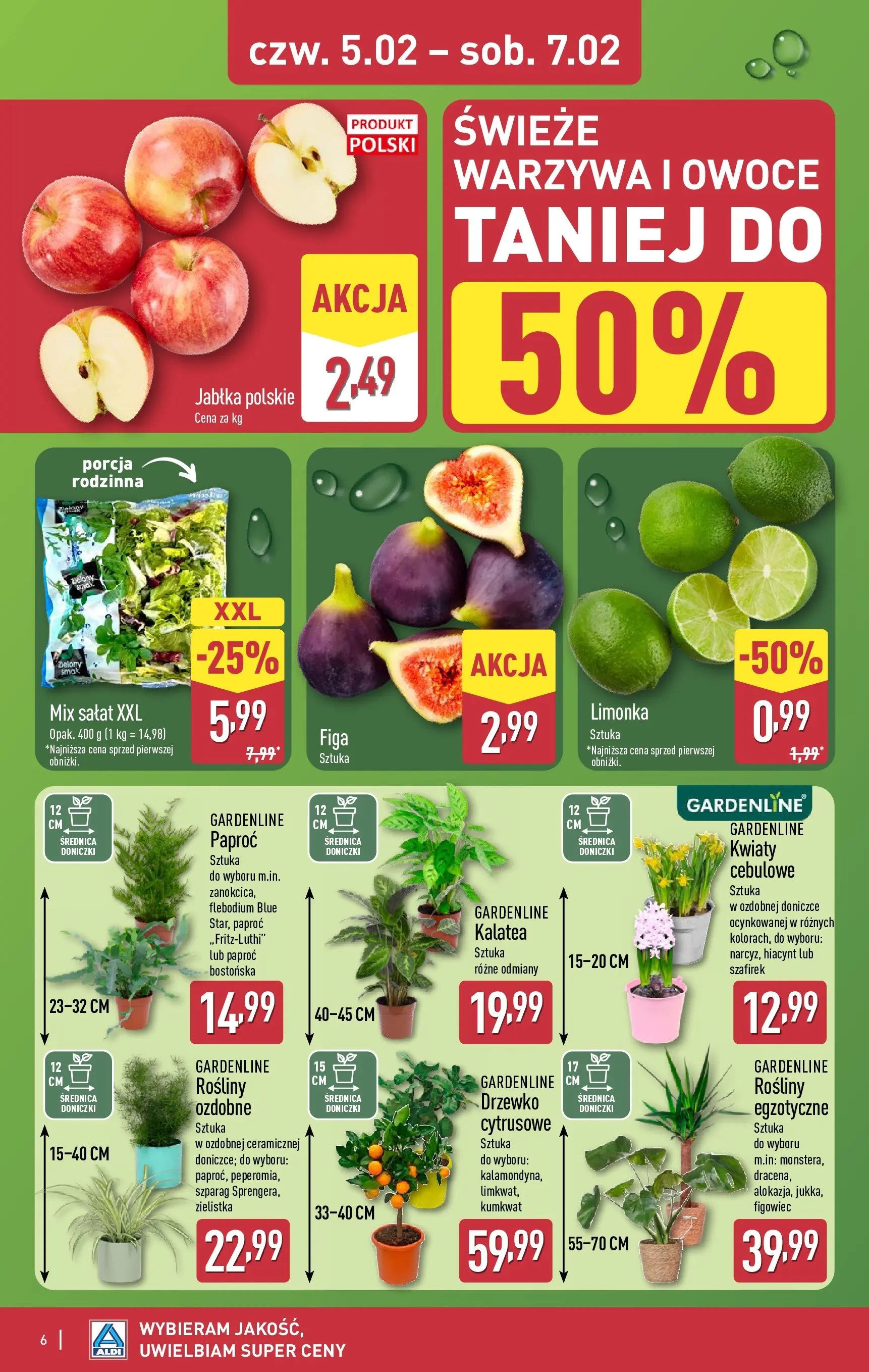 Aldi - Tani weekend 5-7.02 w ALDI od 04.02.2026 - Ulotka PDF, promocje | Strona: 6