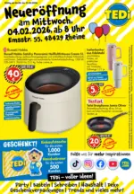 TEDi Discount TEDi Neuer&ouml;ffnung Rheine - bis 06.02.2026