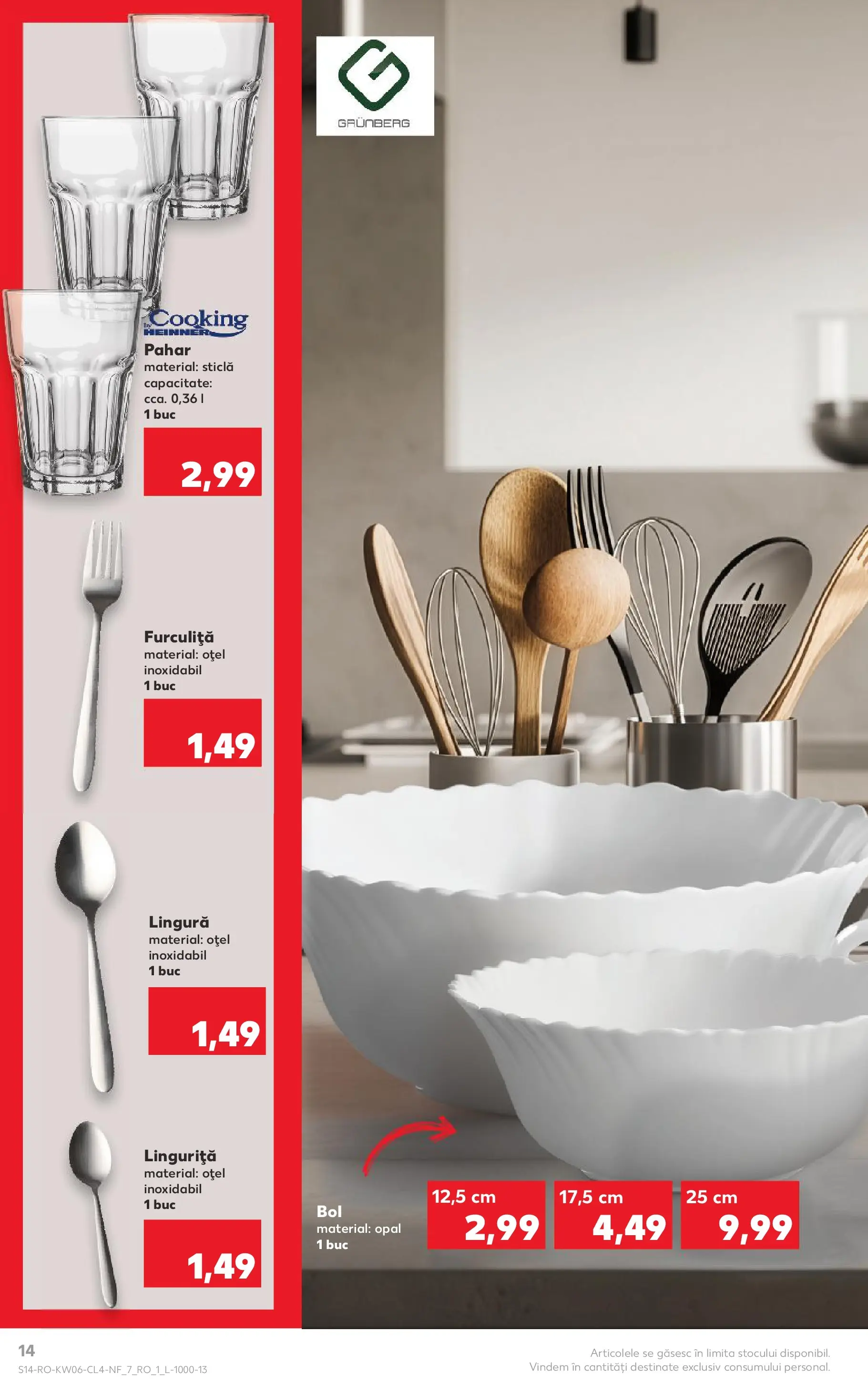 Catalog Kaufland - Constanța 03.02.2026 - Revista si Oferta | Pagină: 14 | Produse: Bol