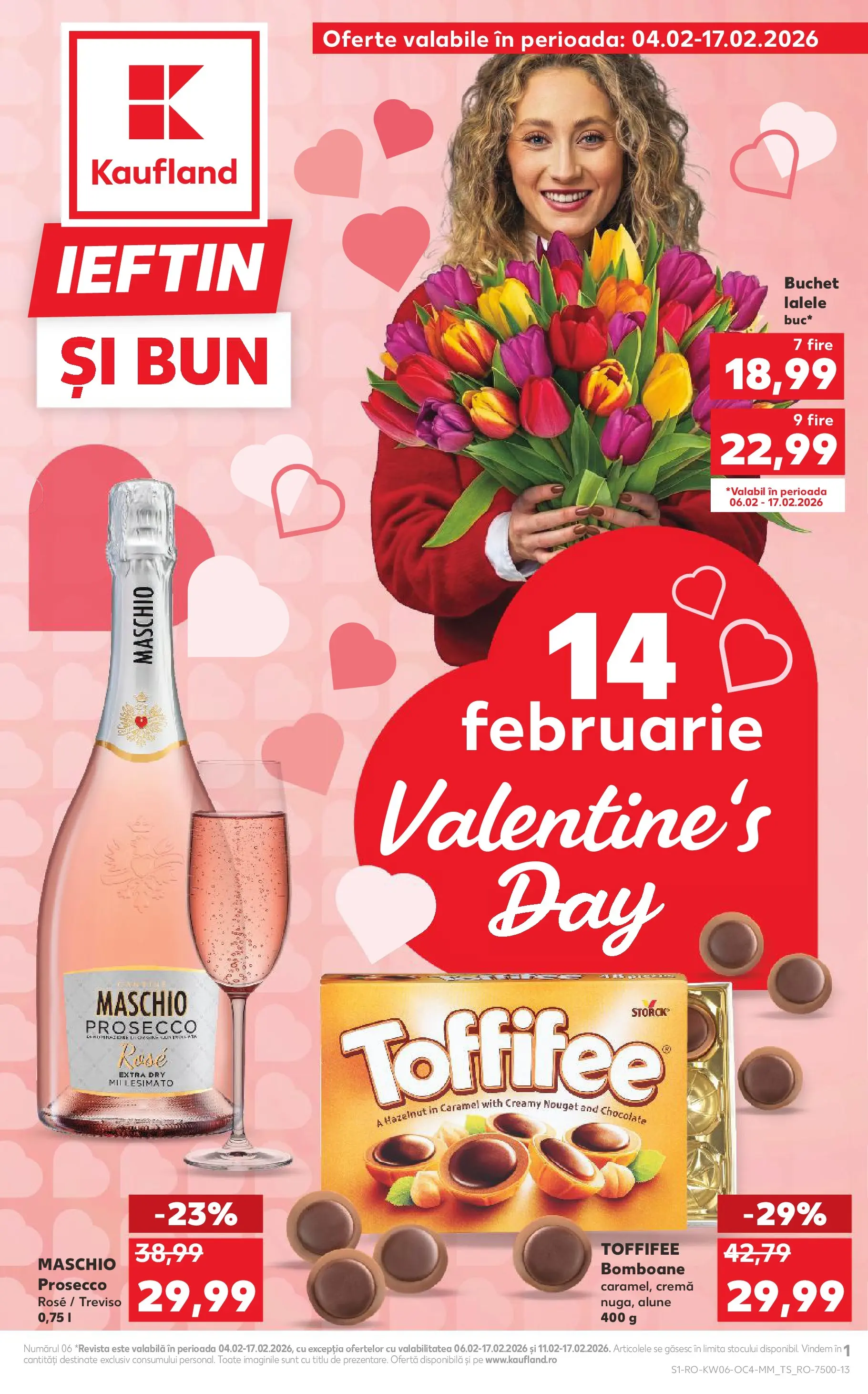Catalog Kaufland - Viseu de Sus 04.02.2026 - Revista si Oferta | Pagină: 1 | Produse: Ödül oyuncağı, Alune, Prosecco, Cremă