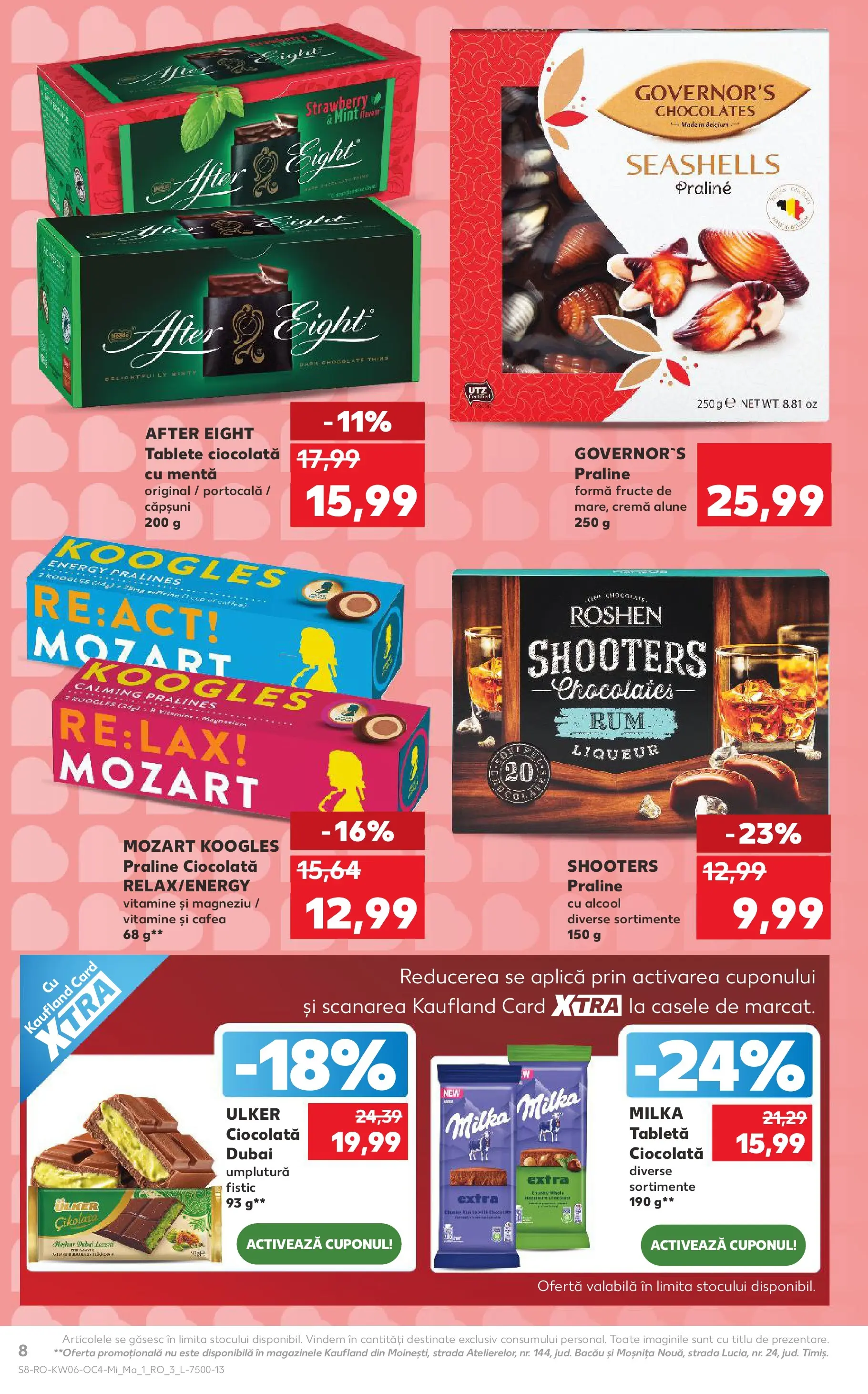 Catalog Kaufland - Viseu de Sus 04.02.2026 - Revista si Oferta | Pagină: 8 | Produse: Alune, Cafea, Ciocolată, Fistic