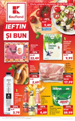 Ofertele Kaufland valabile de la 04.02.2026 Ofertele Kaufland valabile de la 04.02.2026