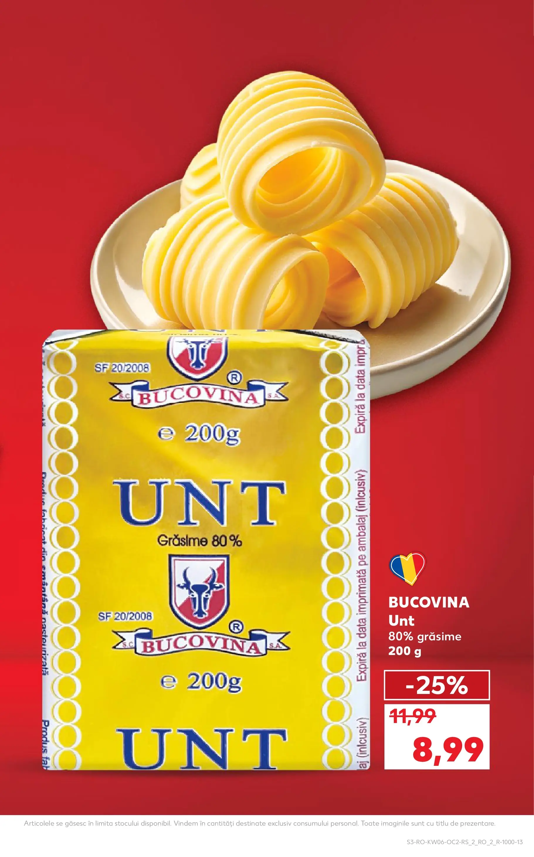 Catalog Kaufland - Arad 04.02.2026 - Revista si Oferta | Pagină: 3 | Produse: Unt