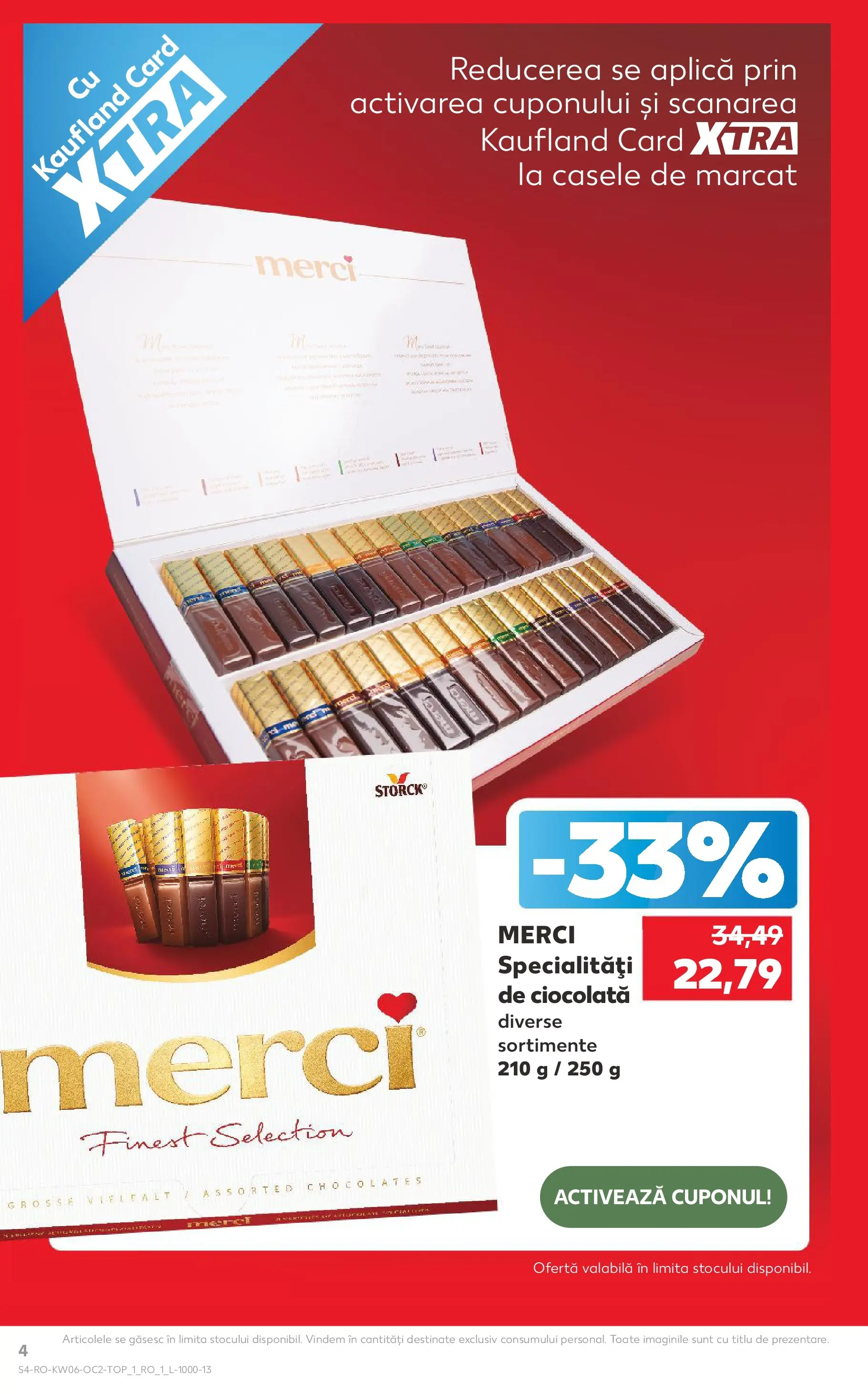 Catalog Kaufland - Arad 04.02.2026 - Revista si Oferta | Pagină: 4 | Produse: Ciocolată