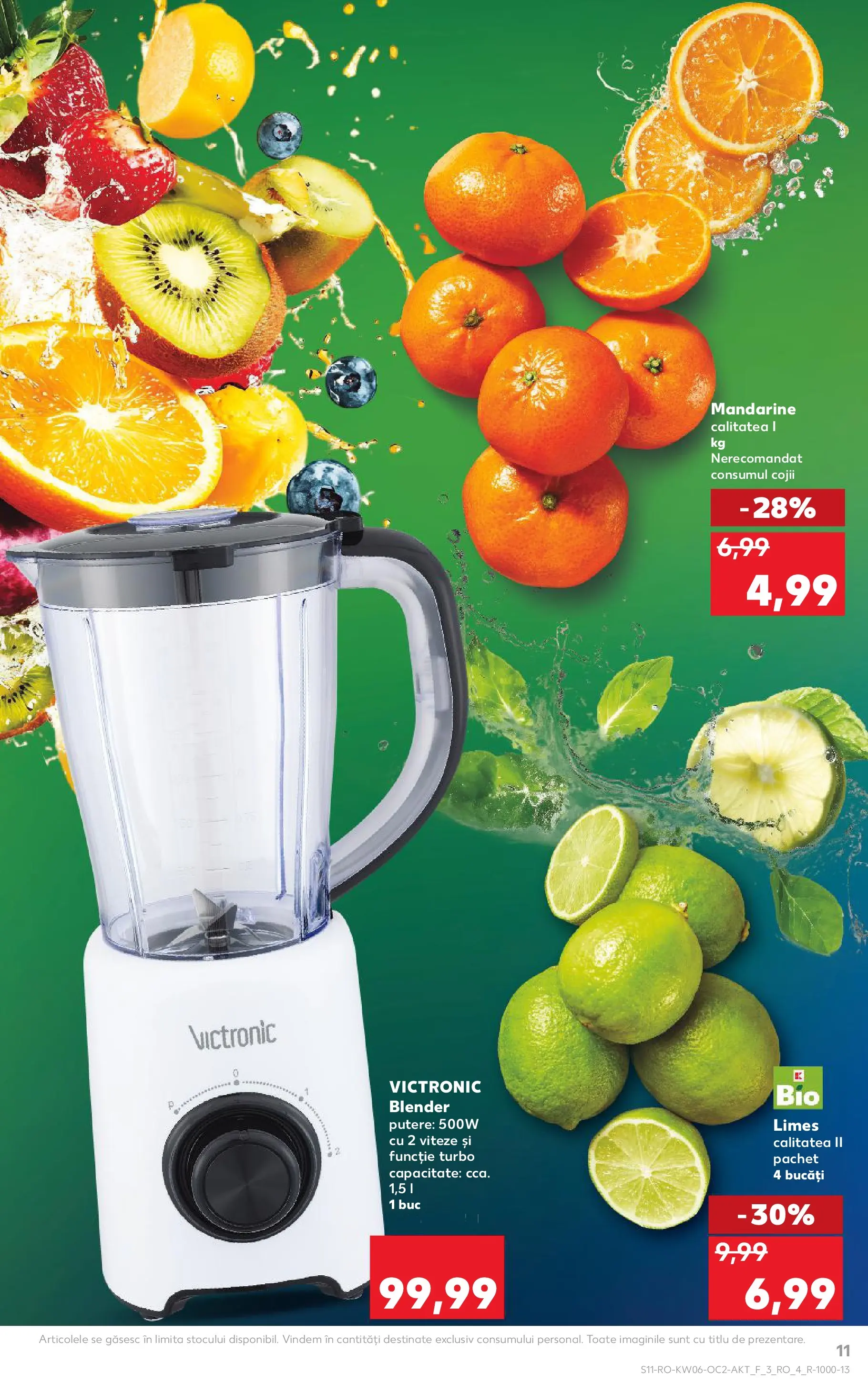 Catalog Kaufland - Viseu de Sus 04.02.2026 - Revista si Oferta | Pagină: 11 | Produse: Blender, Mandarine