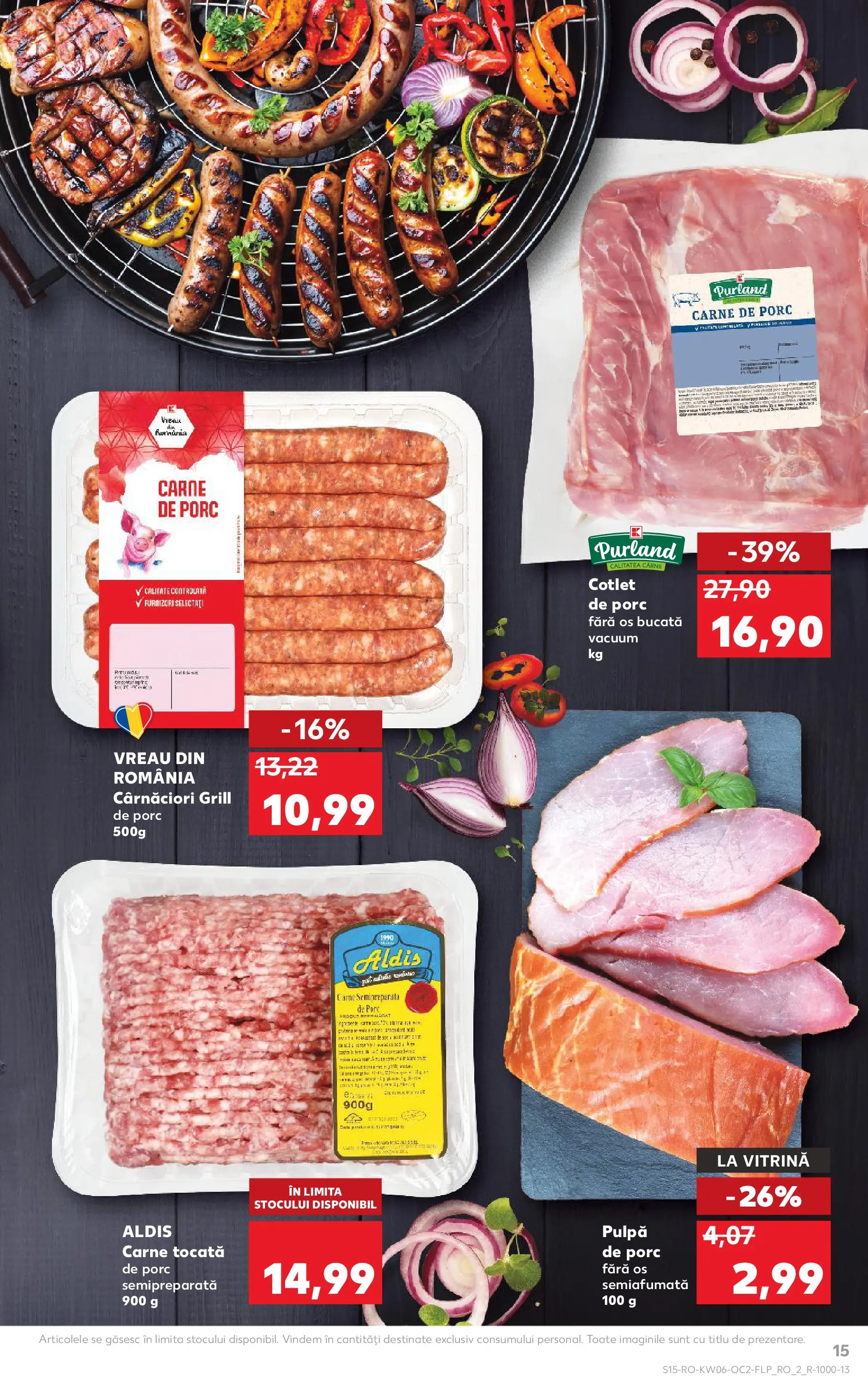 Catalog Kaufland - Arad 04.02.2026 - Revista si Oferta | Pagină: 15 | Produse: Grill, Lait de coco, Vitrină, Carne tocată