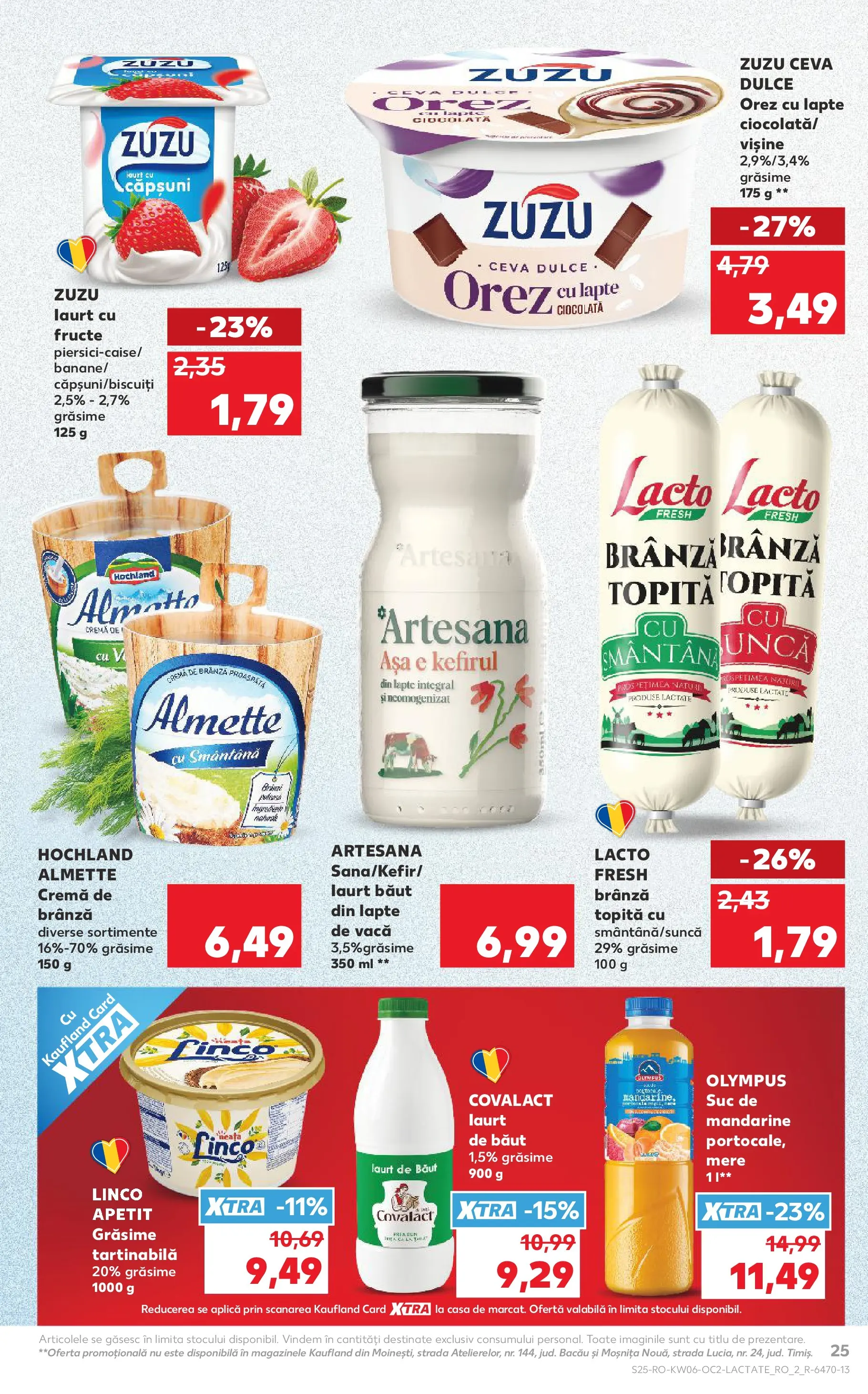 Catalog Kaufland - Viseu de Sus 04.02.2026 - Revista si Oferta | Pagină: 25 | Produse: Brânză, Ciocolată, Căpșuni, Smântână